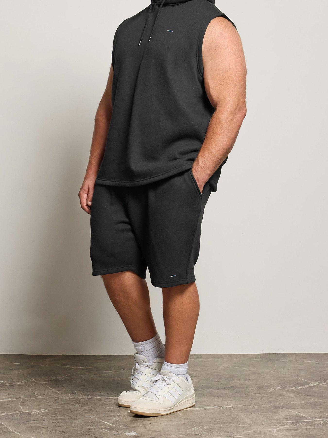 BadRhino Jogger Shorts, Black, Size 7-8Xl, Men
