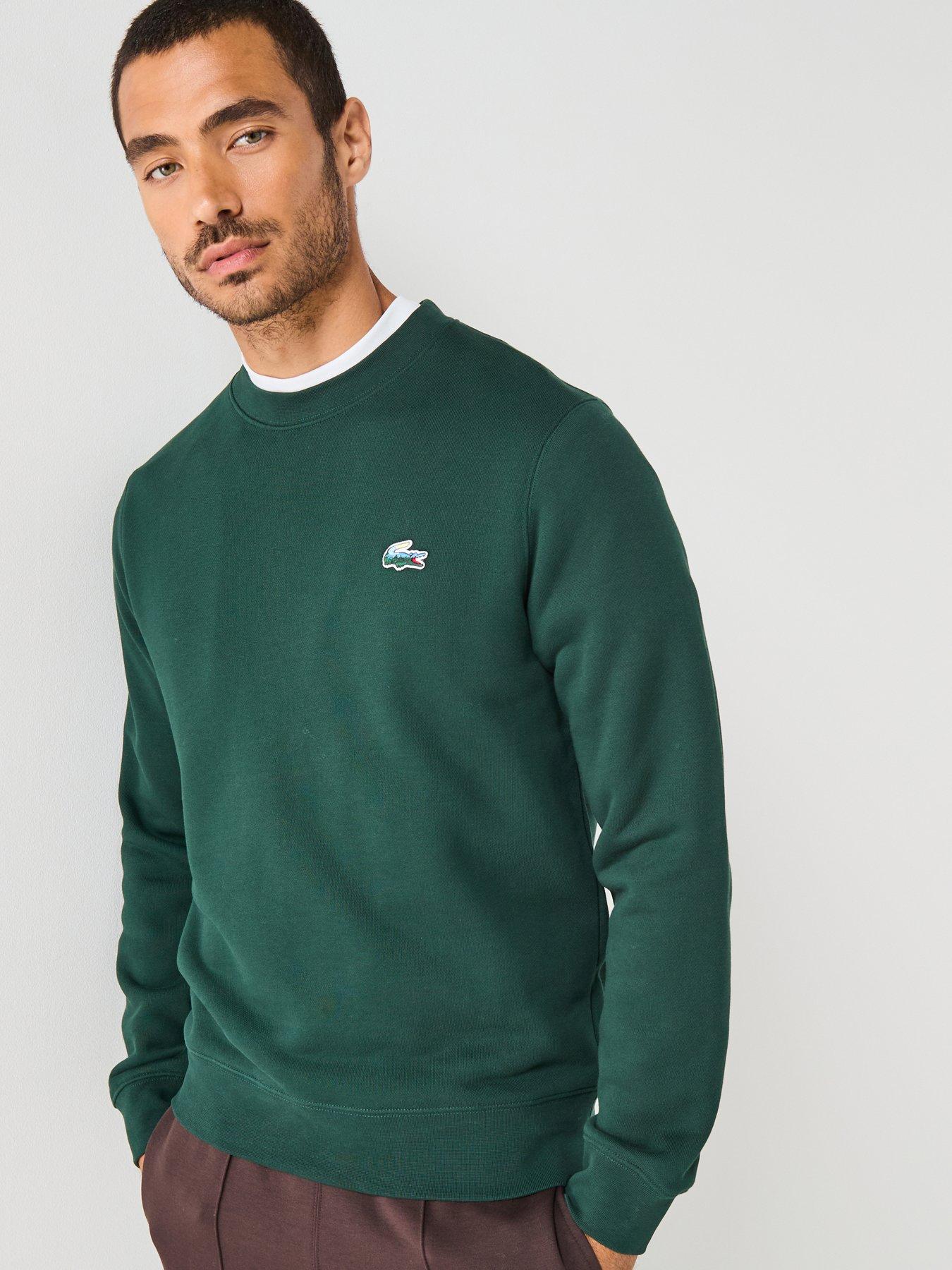 Lacoste Landscape Crocodile Sweatshirt - Green