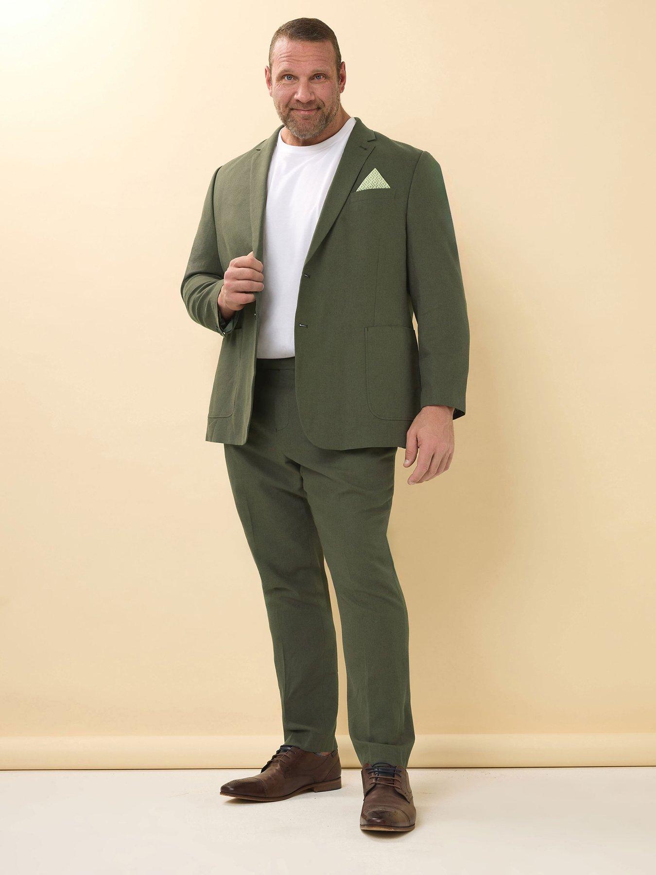 undefined Badrhino Linen Suit Trouser 31"