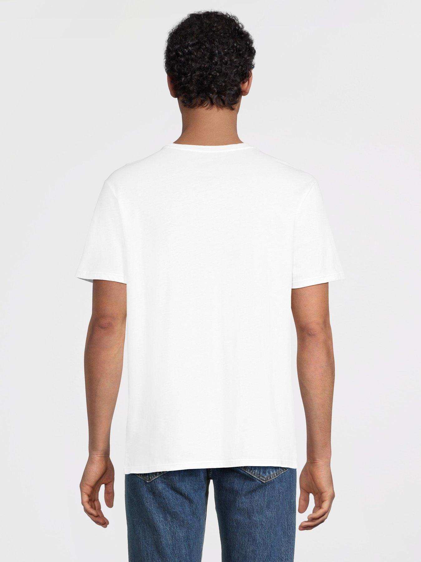 Image 3 of 6 of Lacoste 3-Pack of Crew Neck&nbsp;T-Shirts&nbsp;- Grey