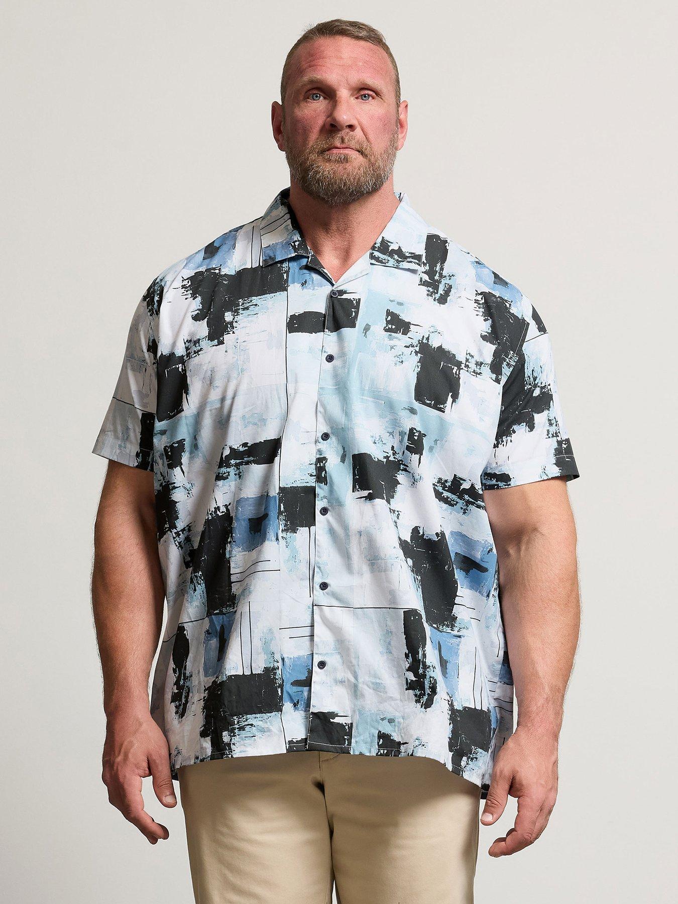 undefined Badrhino Distress Short Sleeve Shirt