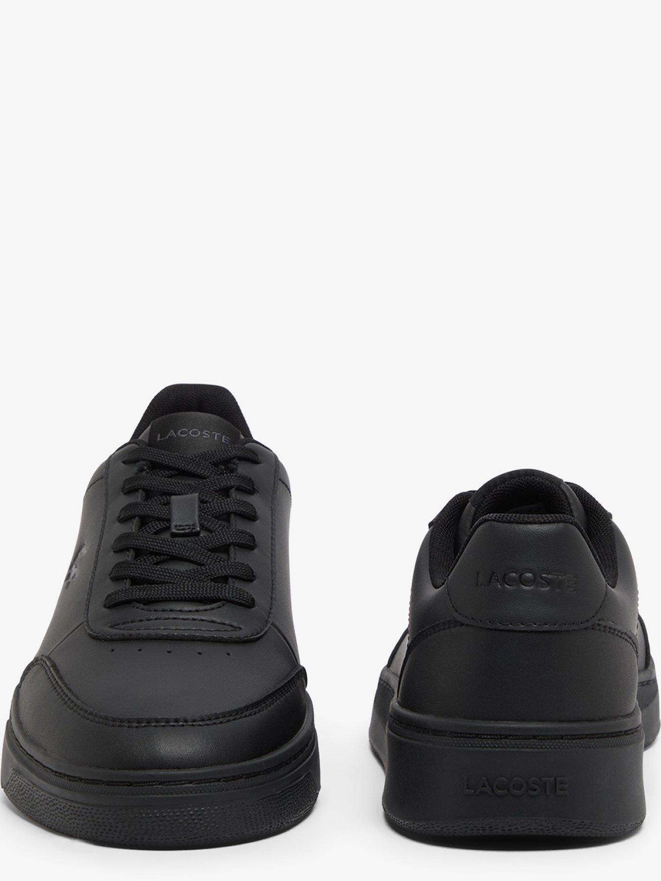 Image 4 of 6 of Lacoste Court Pro Trainers- Black