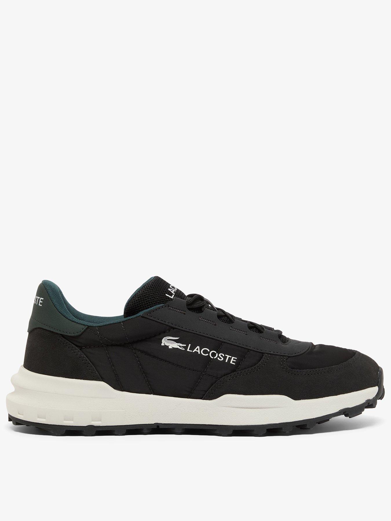Image 1 of 5 of Lacoste Elite Active Evo Trainers - Black
