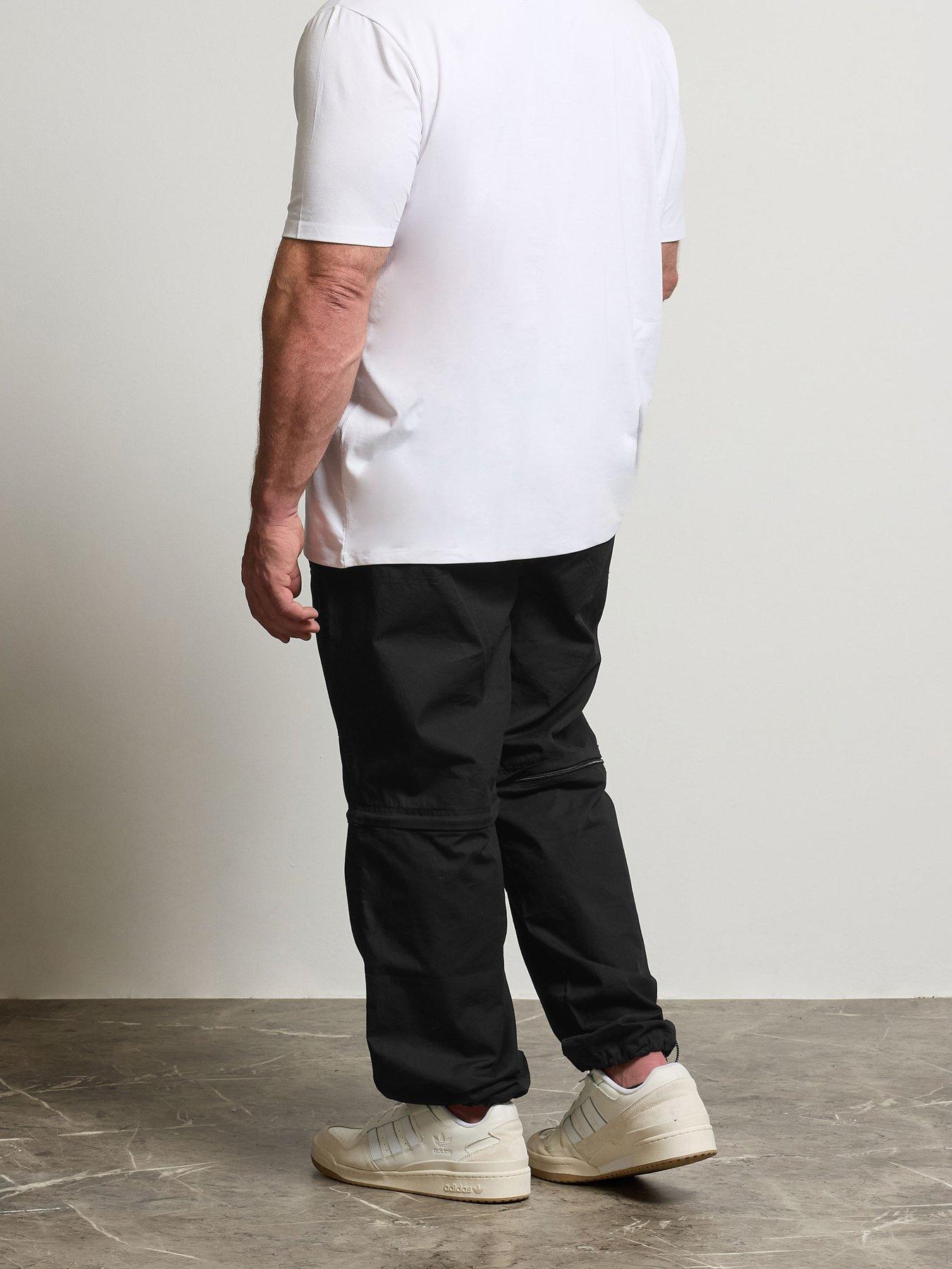 Image 2 of 6 of BadRhino Big &amp; Tall Slate Grey Zip Off Trekking Trousers