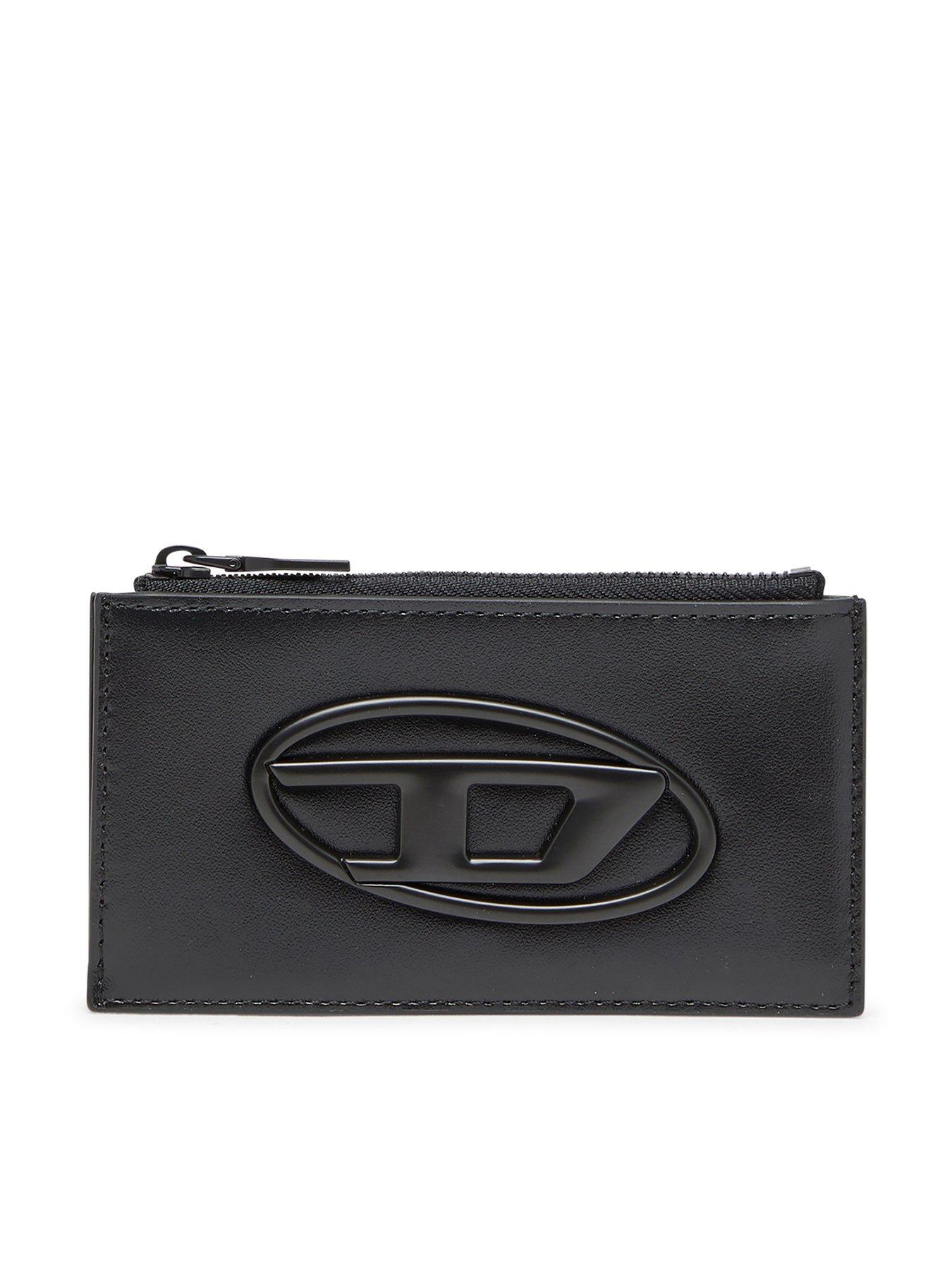 Diesel D Oval Card Holder - Black