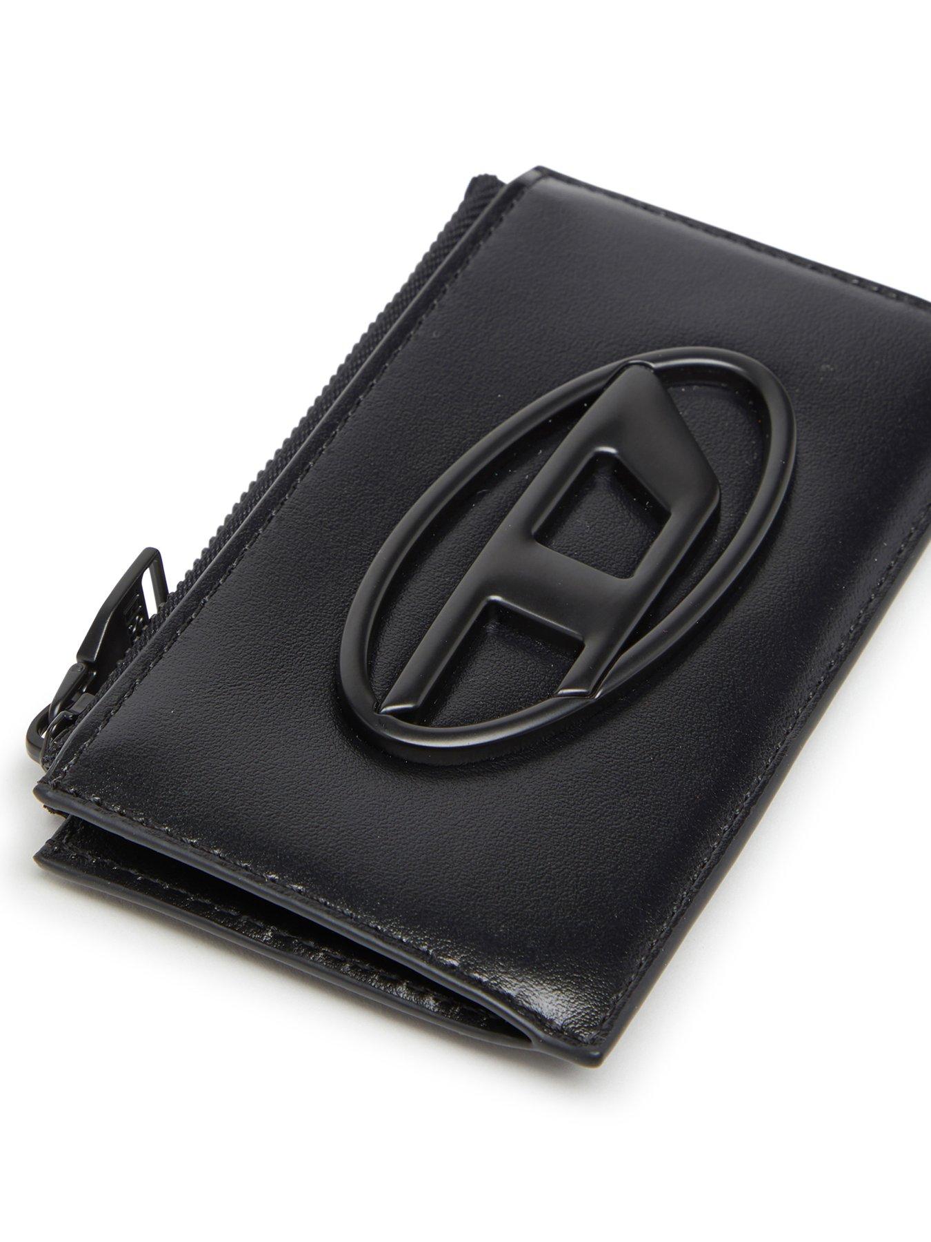Image 3 of 3 of Diesel D Oval Card Holder - Black