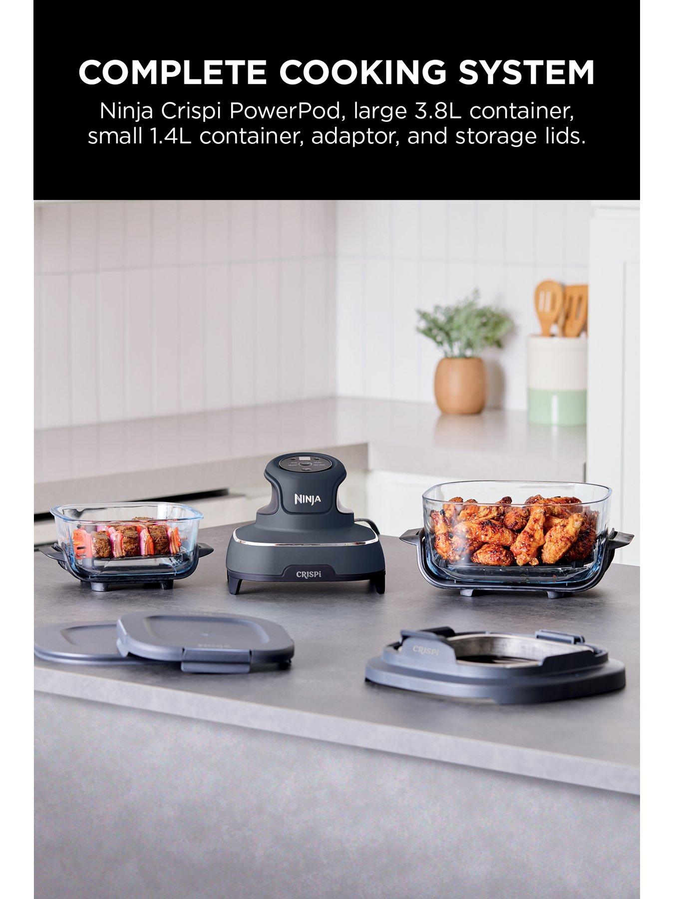 Image 3 of 8 of NINJA CRISPi 4-in-1 Portable Glass Air Fryer - Cyber Space FN101UKGY