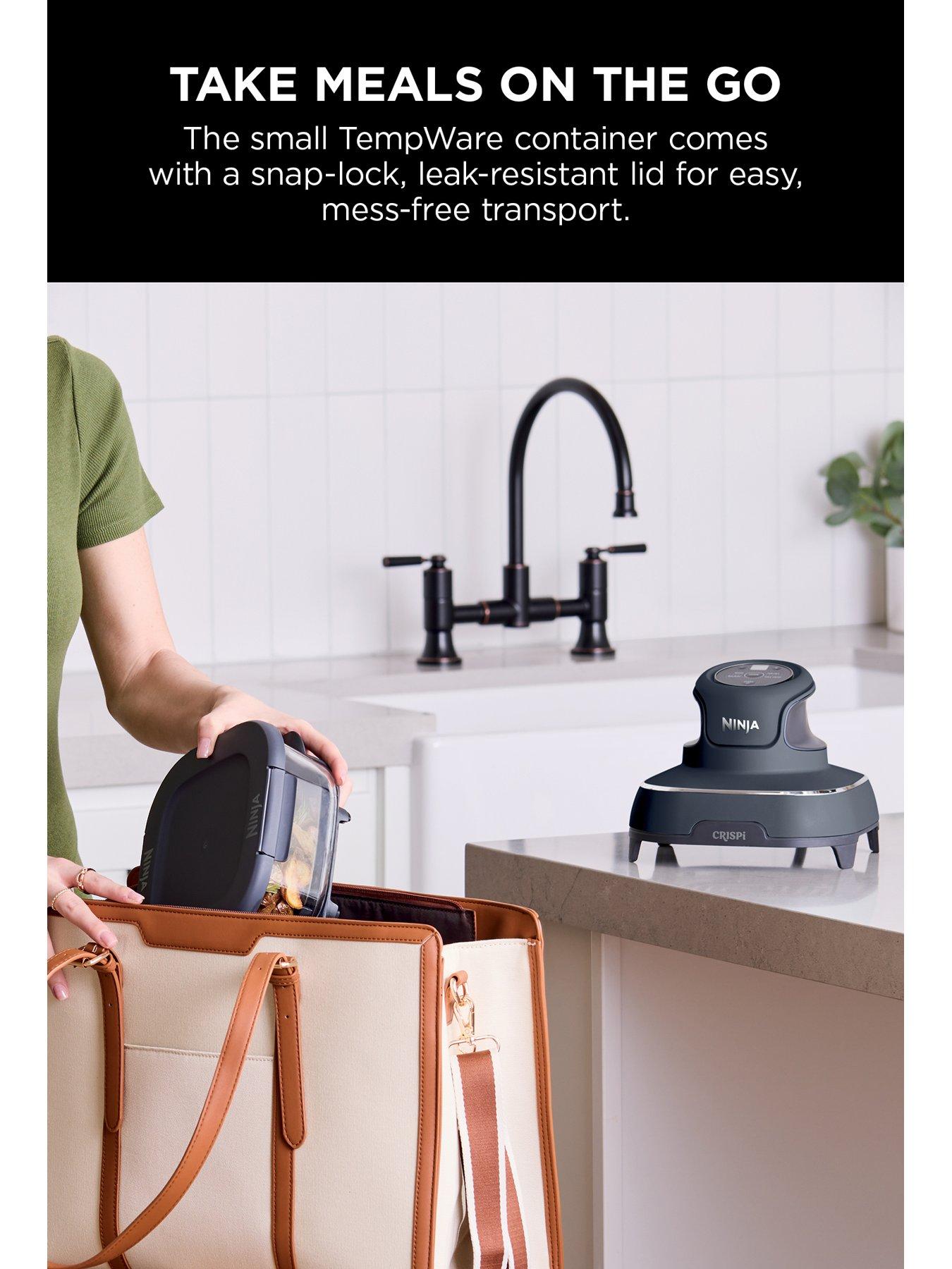 Image 6 of 8 of NINJA CRISPi 4-in-1 Portable Glass Air Fryer - Cyber Space FN101UKGY