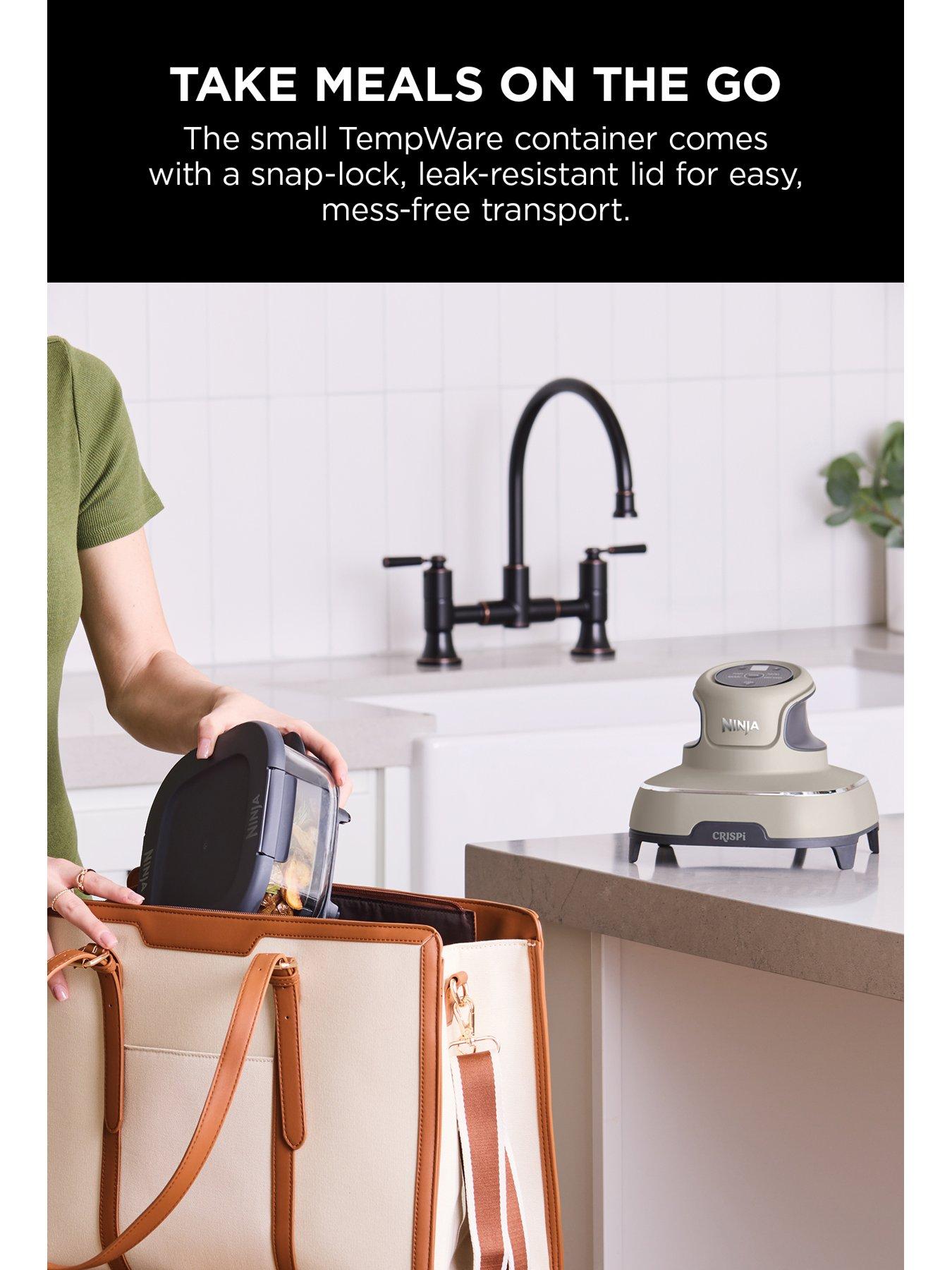 Image 6 of 8 of NINJA CRISPi 4-in-1 Portable Glass Air Fryer - Stone FN101UKST