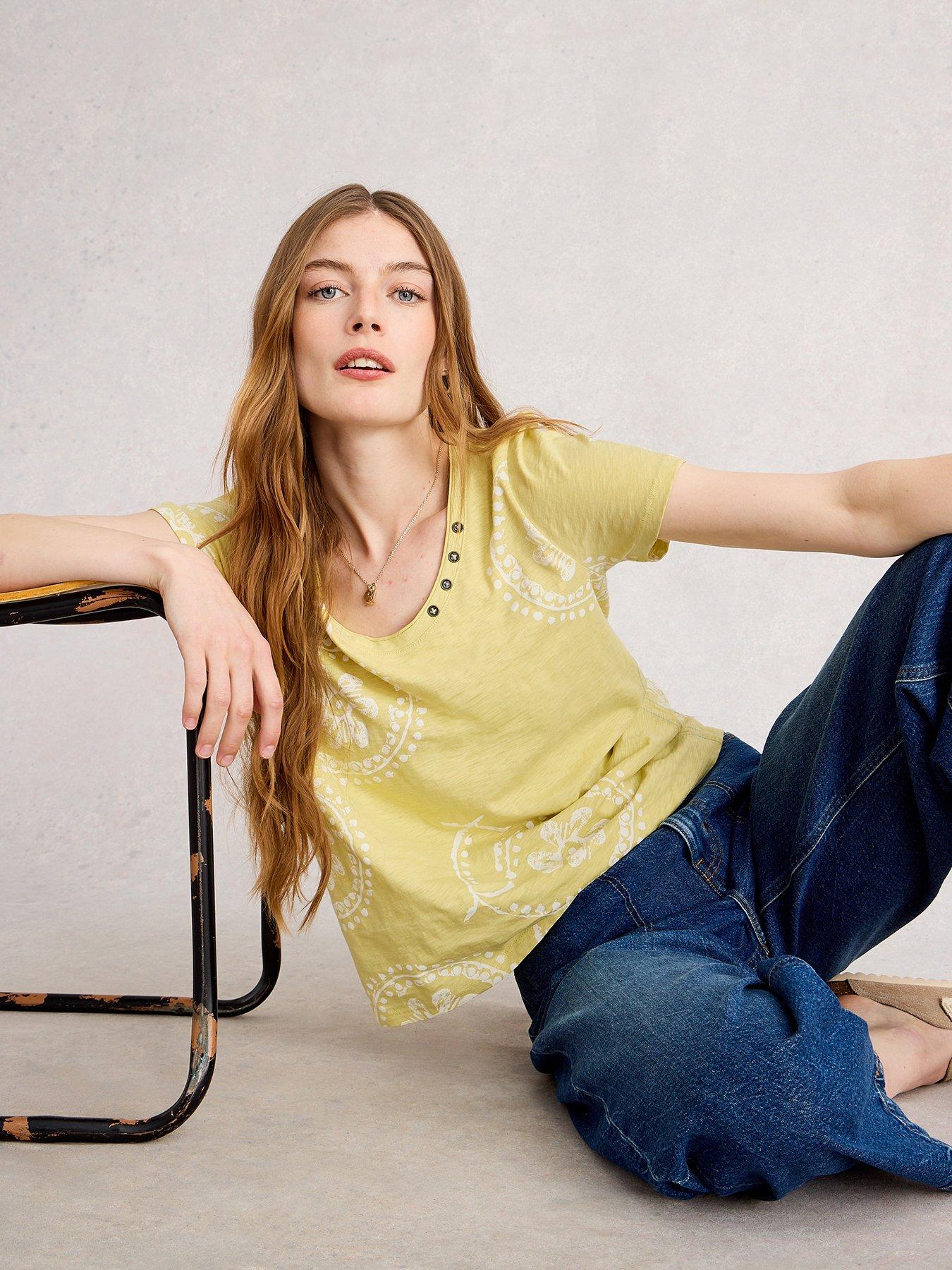 undefined Nadia T-Shirt - Yellow