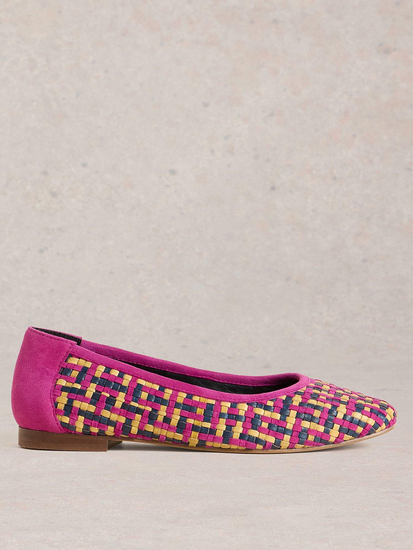 undefined Ellie Woven Ballerina - Pink