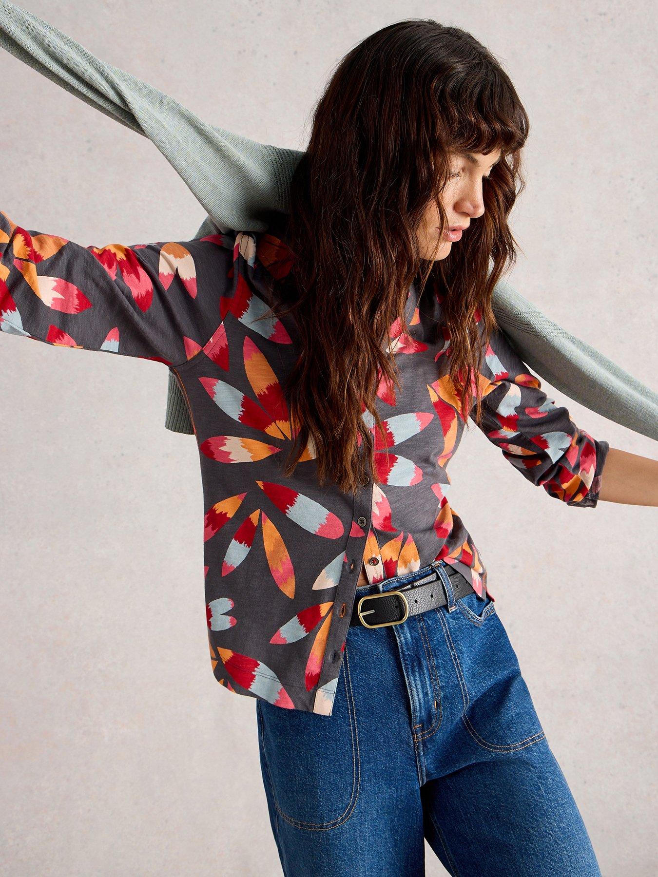 undefined Annie Jersey Shirt - Grey