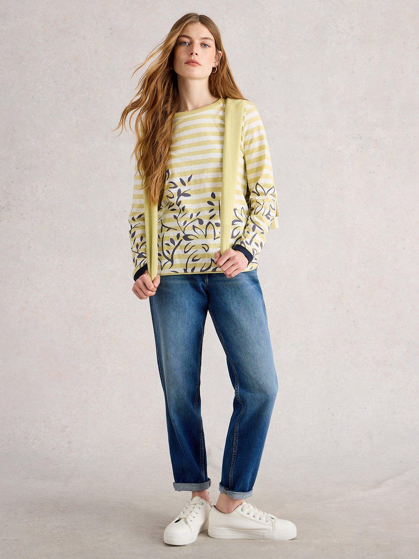 undefined Clara Long Sleeve T-shirt - Yellow