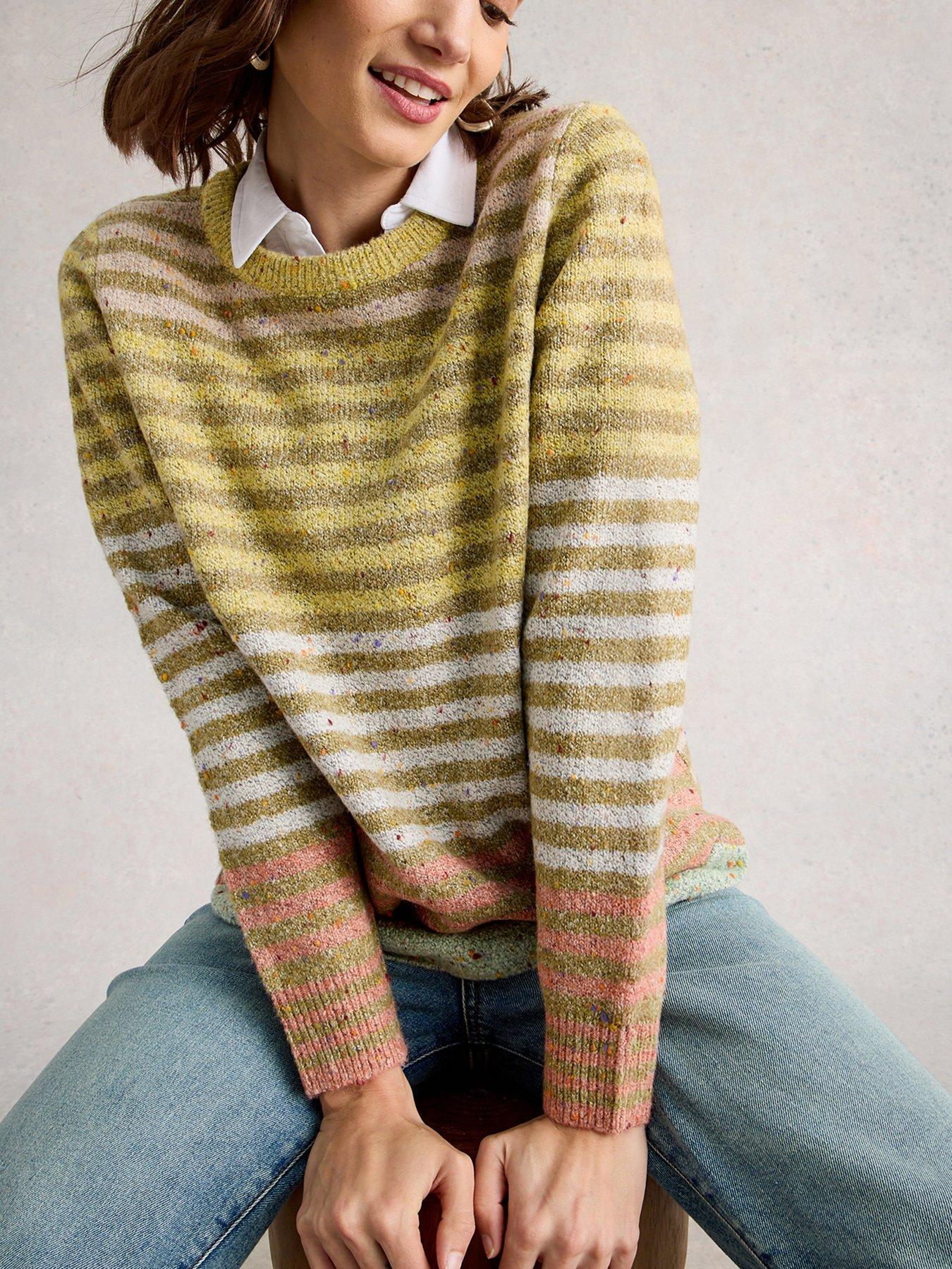 White Stuff Talia Nep Jumper - Yellow