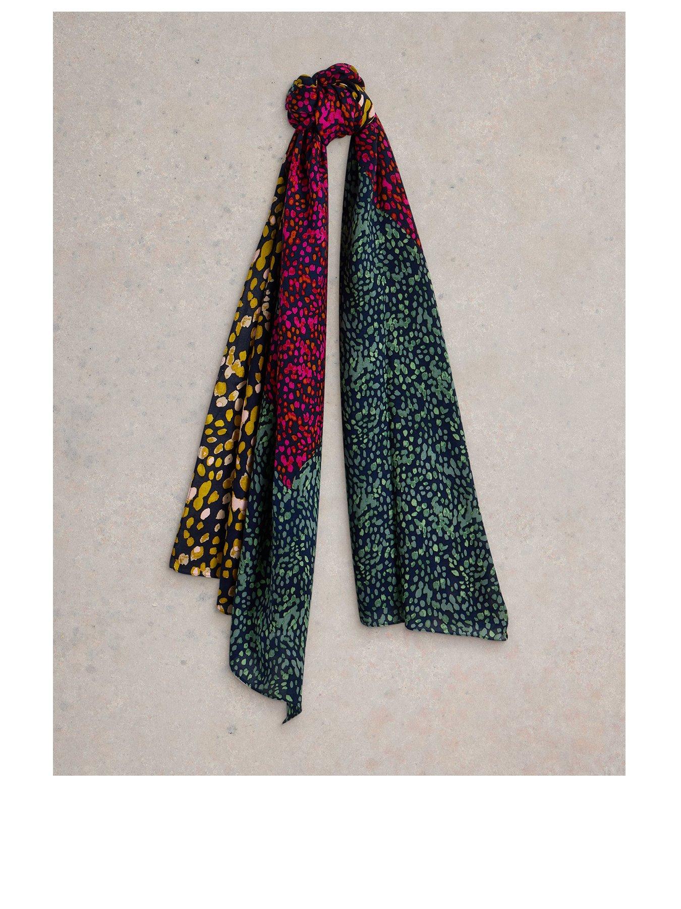 undefined Sophie Printed Scarf - Yellow