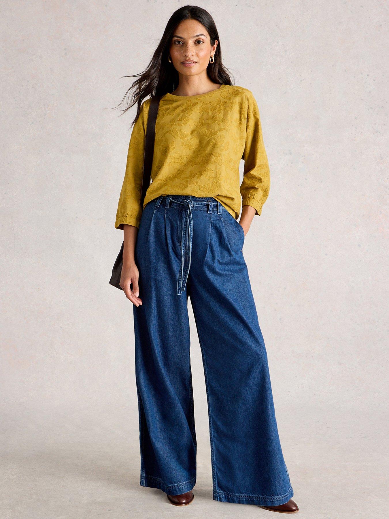 White Stuff Vanessa Floral Top - Yellow