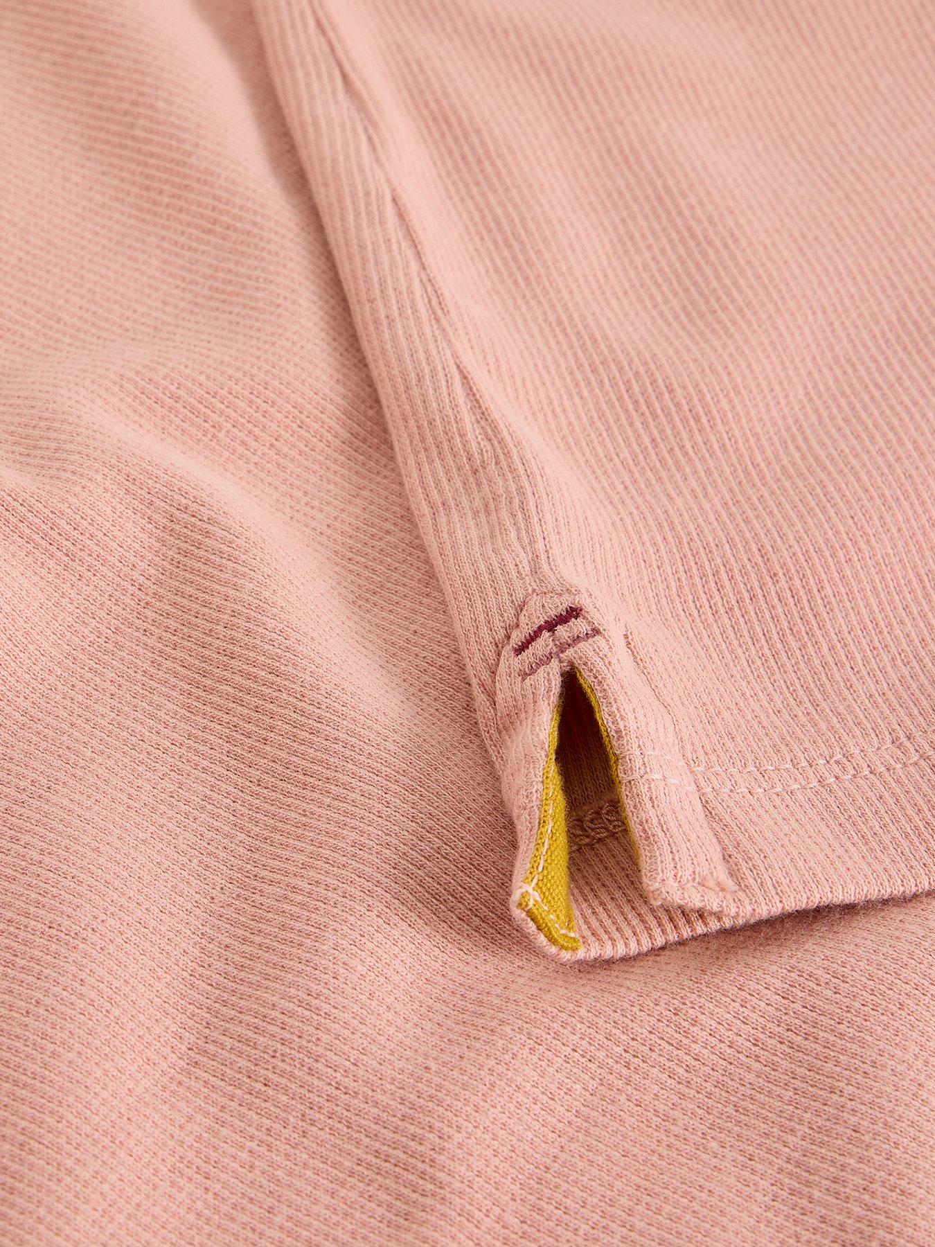 Image 6 of 6 of White Stuff Sadie Long Sleeve Rib Tee - Pink