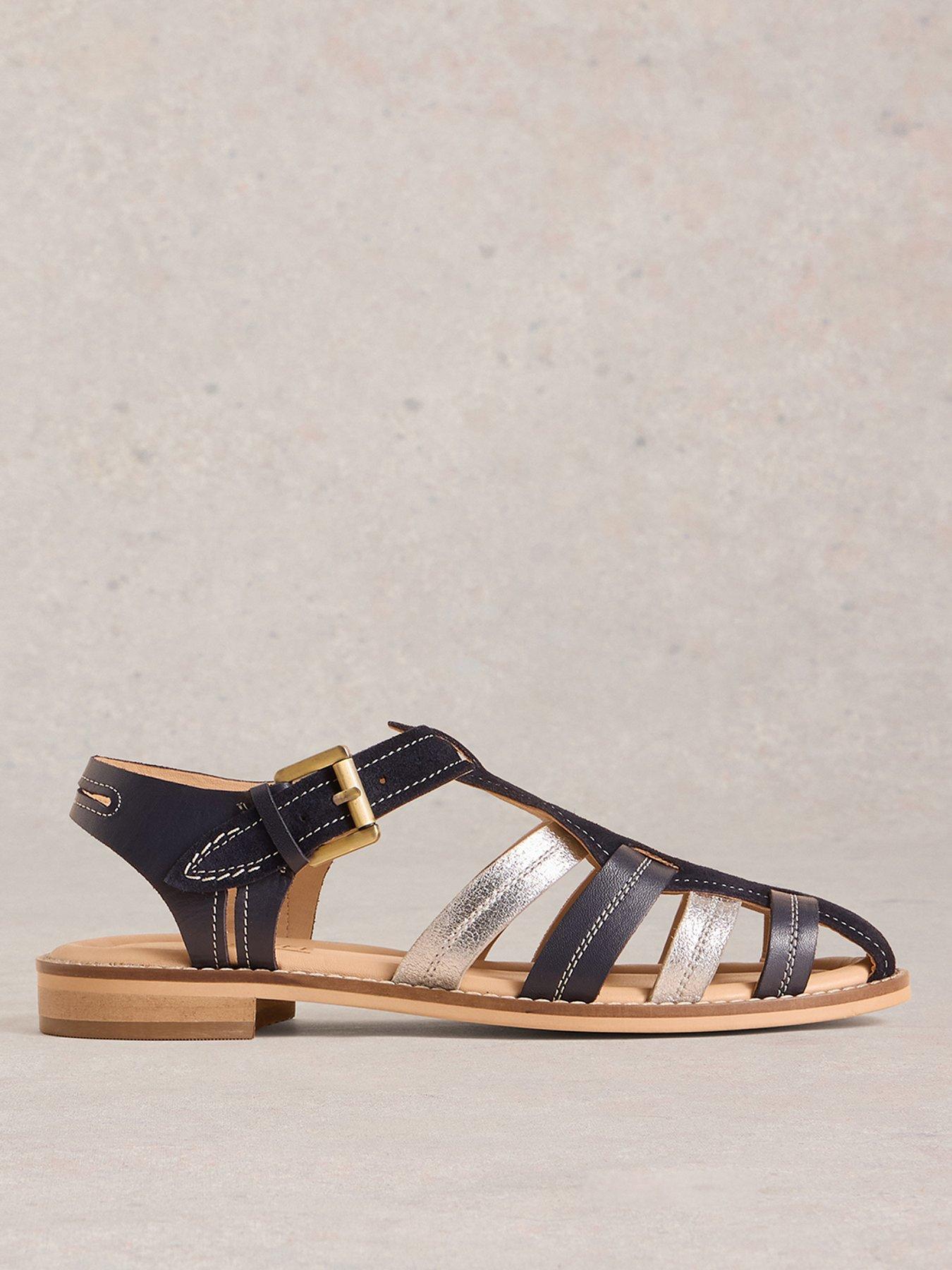 undefined Zara Fisherman Sandal - Navy