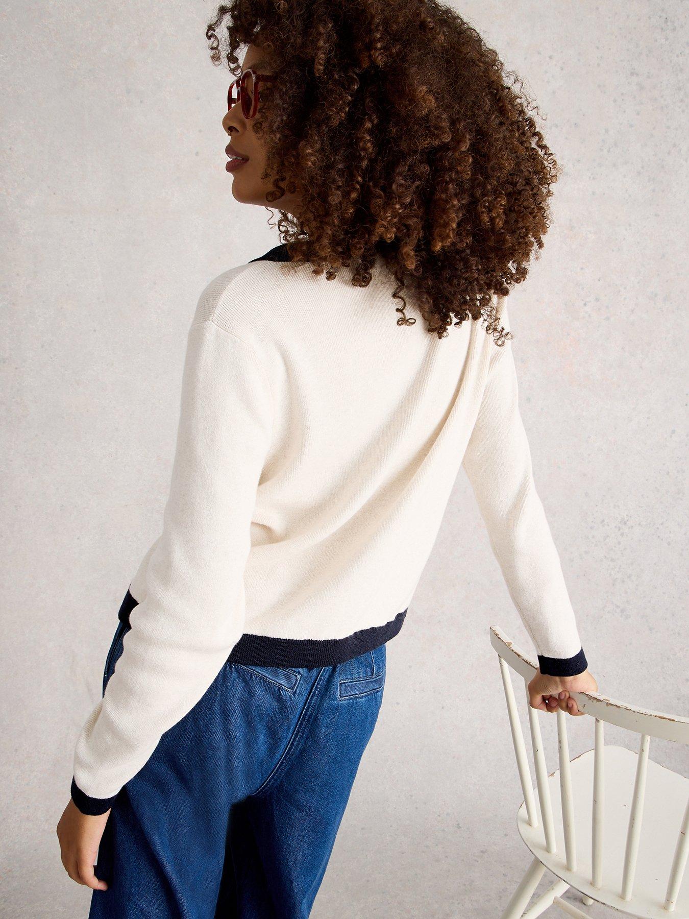 Image 2 of 6 of White Stuff Charlotte Cardi - Beige