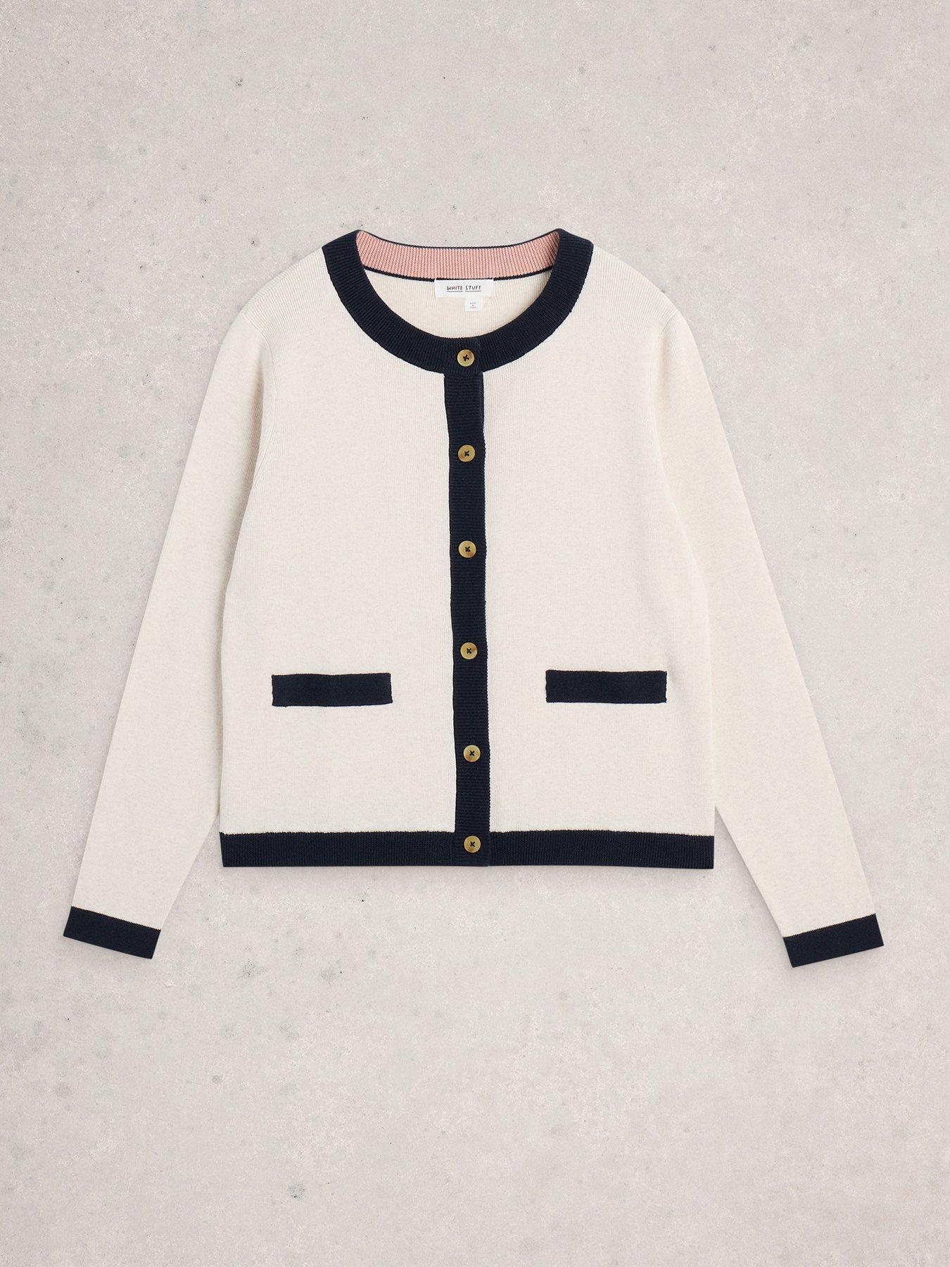 Image 5 of 6 of White Stuff Charlotte Cardi - Beige