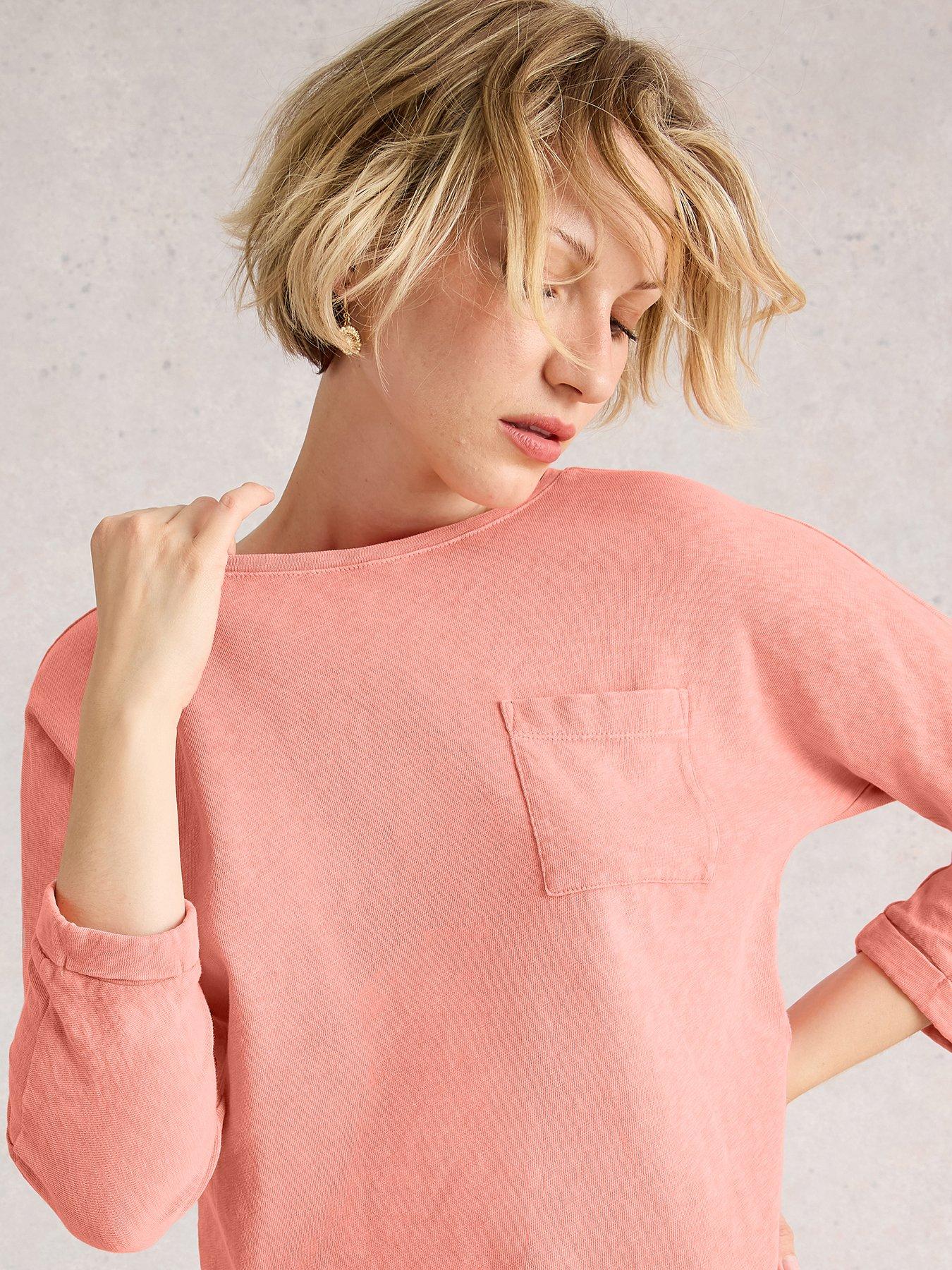 undefined Demi Dolman Top - Pink