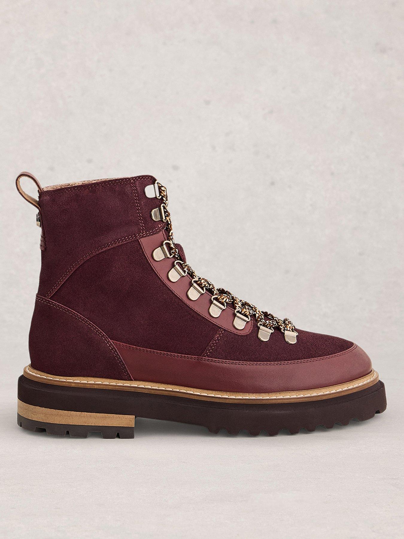 undefined Olive Hiker Boot - Purple