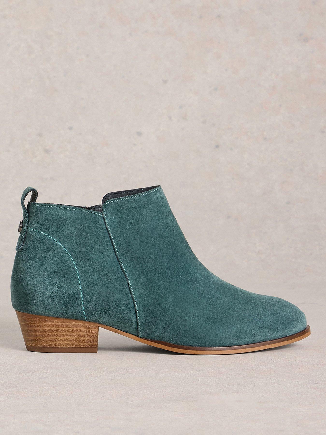 undefined Willow Suede Ankle Boot - Blue