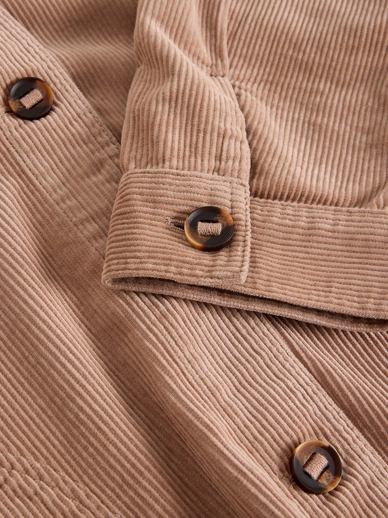 Image 6 of 6 of White Stuff Eden Cord Jacket - Beige
