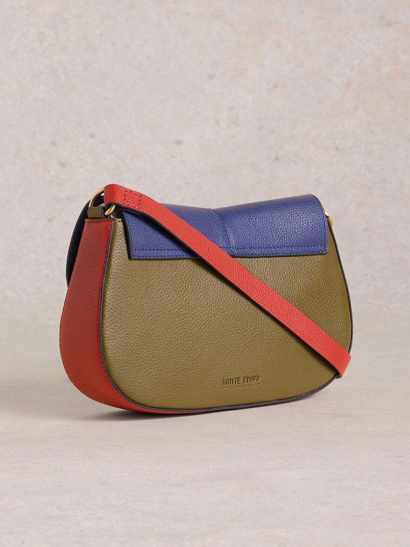 Image 4 of 4 of White Stuff Silvy Lock Crossbody Bag - Blue