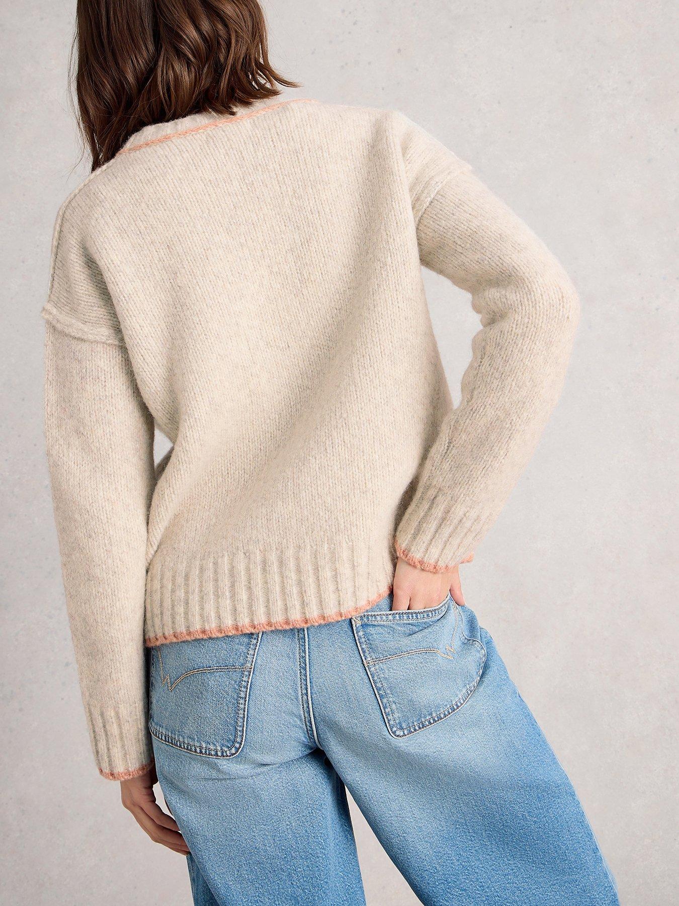 Image 2 of 6 of White Stuff Justine Jumper - Beige