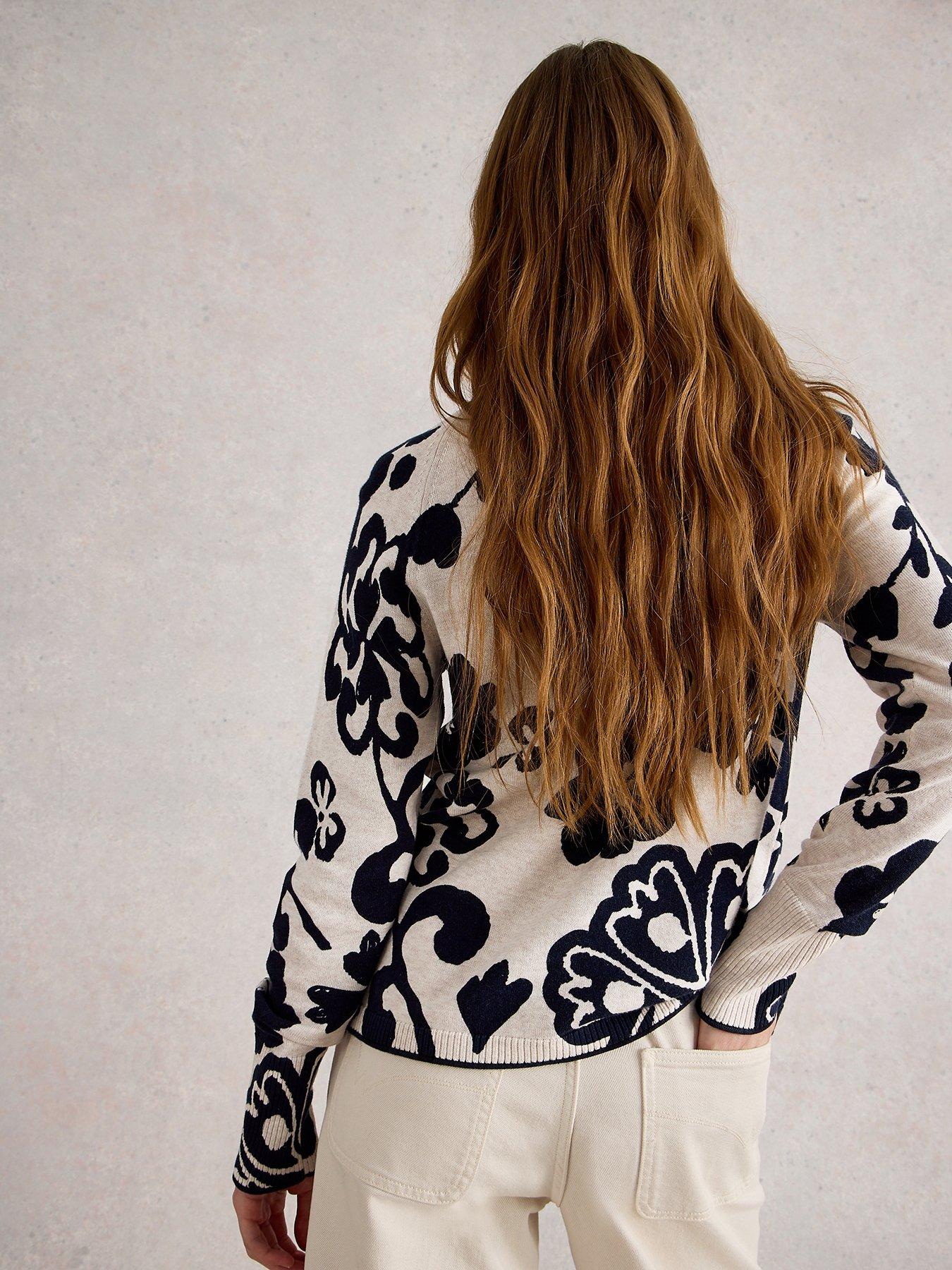 Image 2 of 6 of White Stuff Lulu Print Cardi - Beige
