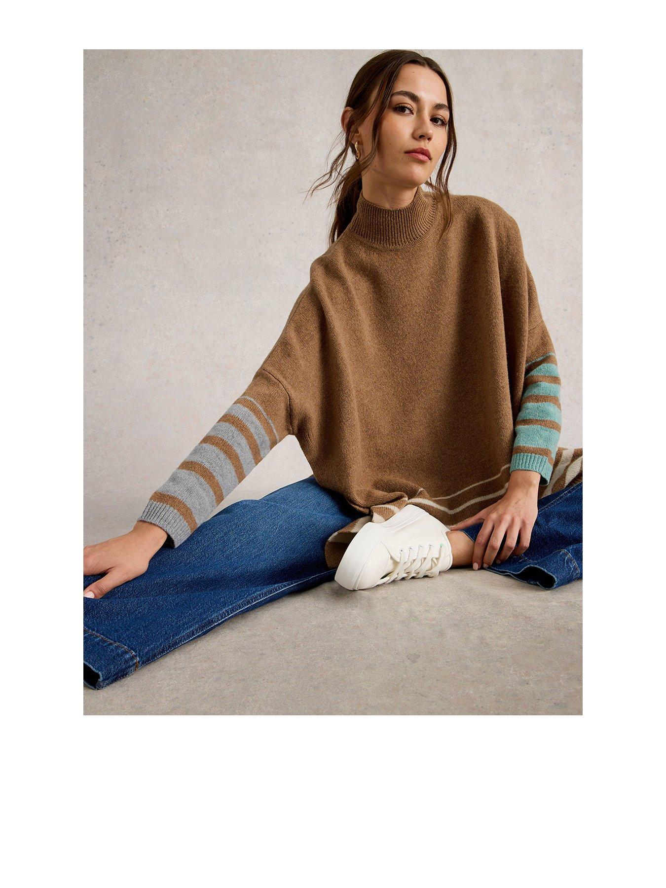 undefined Ivy Side Slit Thrown On - Beige