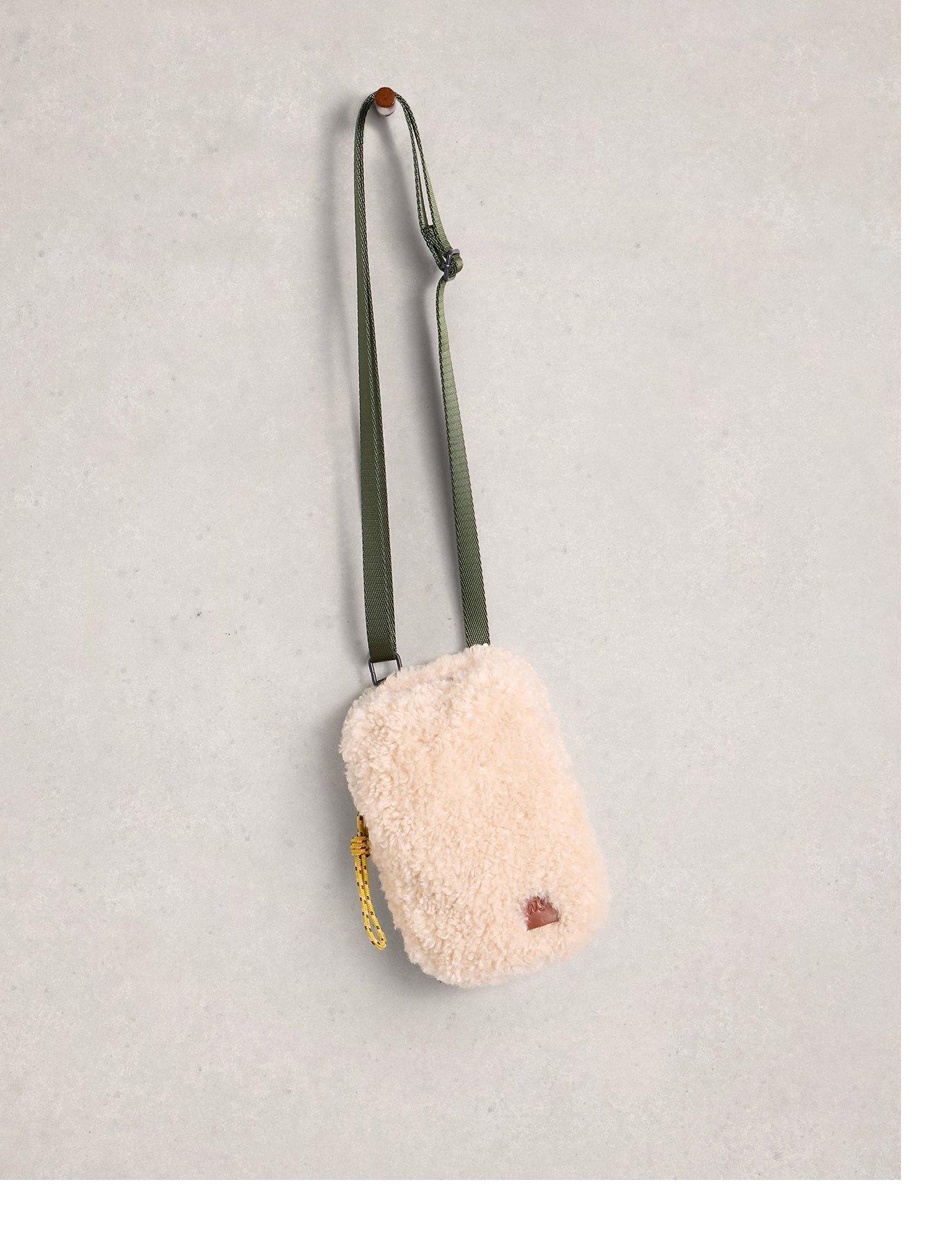 White Stuff Meadow Borg Phone Bag - Beige