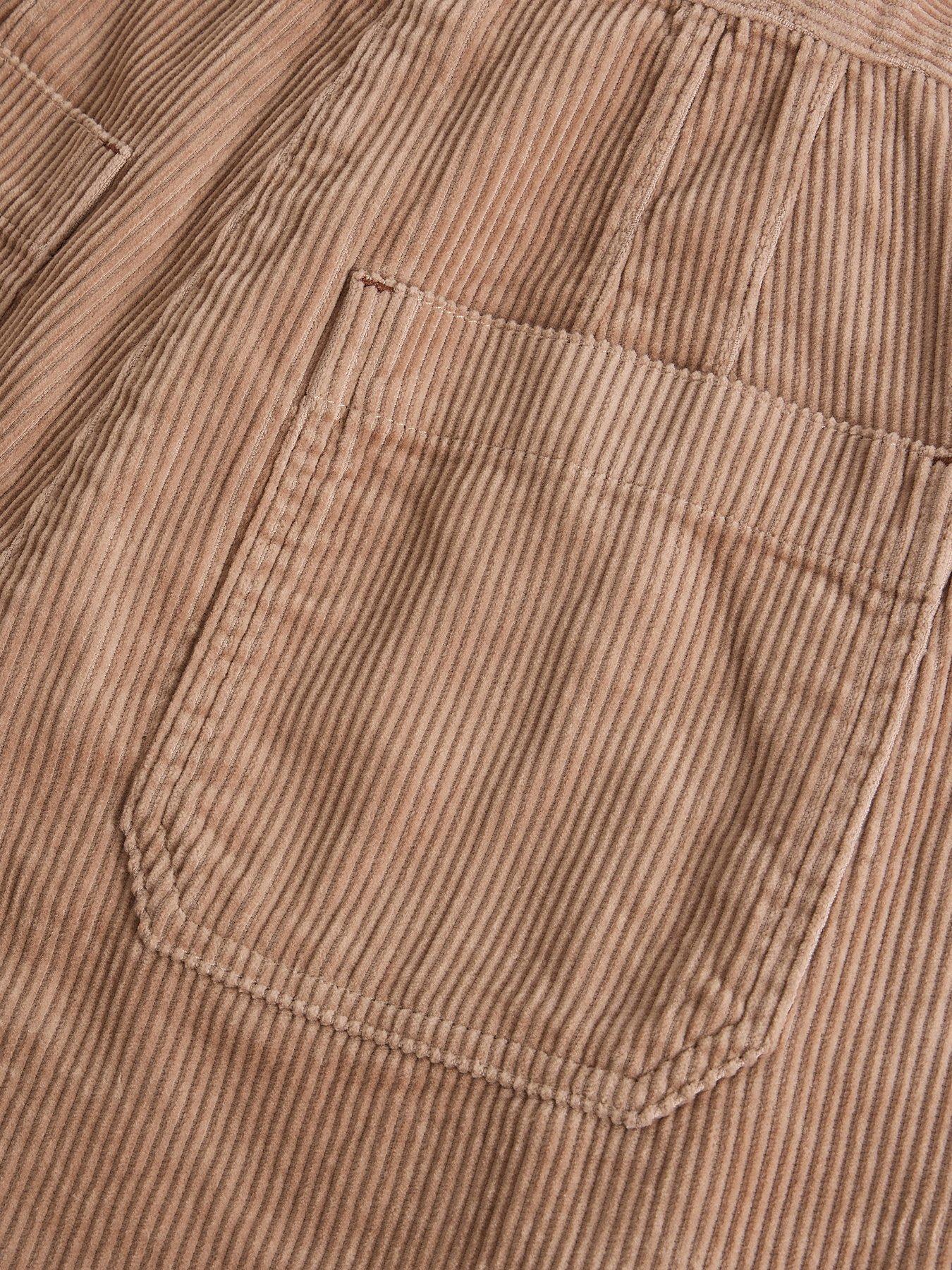Image 6 of 6 of White Stuff Belle Cord Wide Leg Trouser - Beige