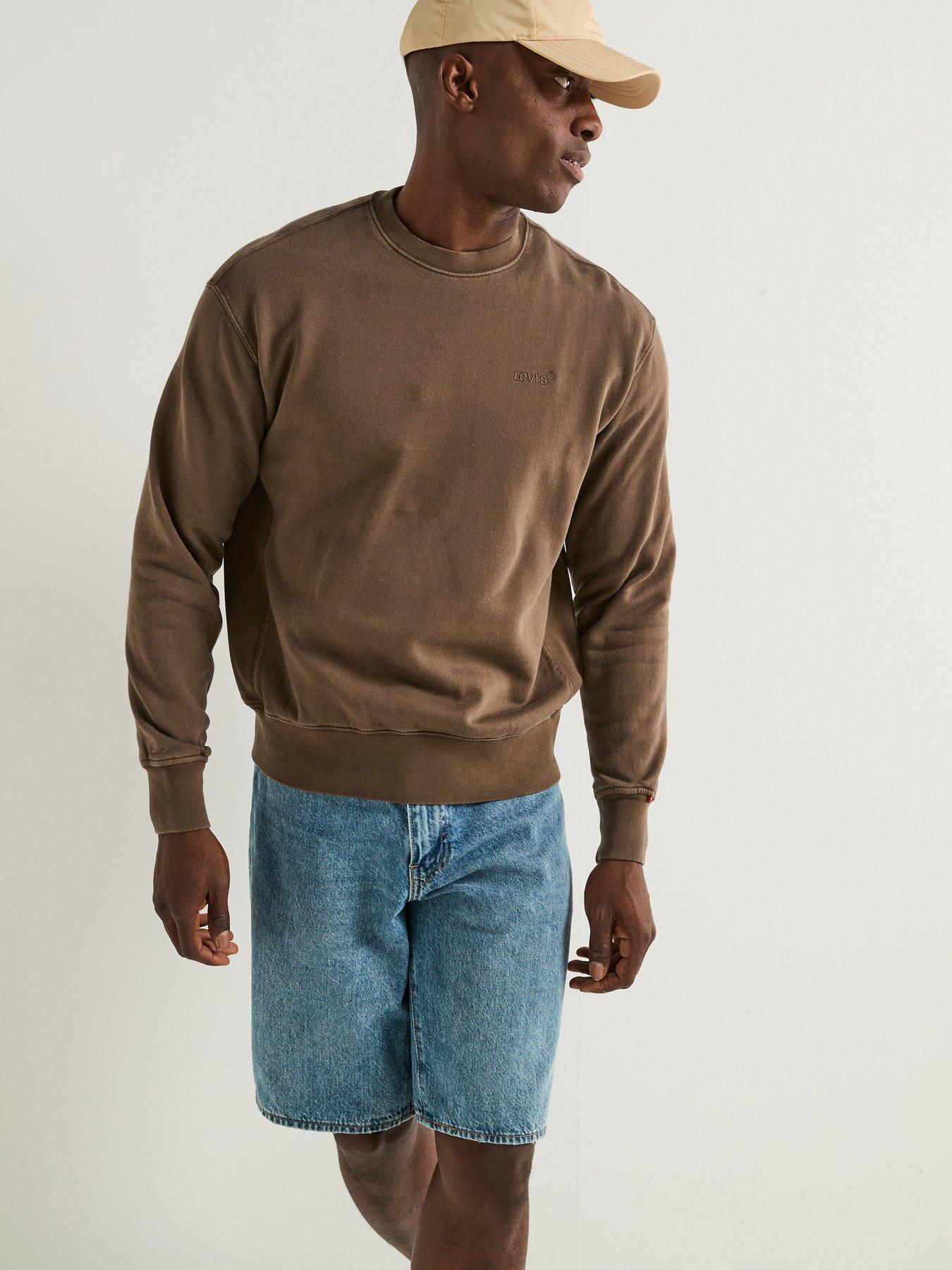 Levi's Authentic Crew Sweatshirt - Khaki