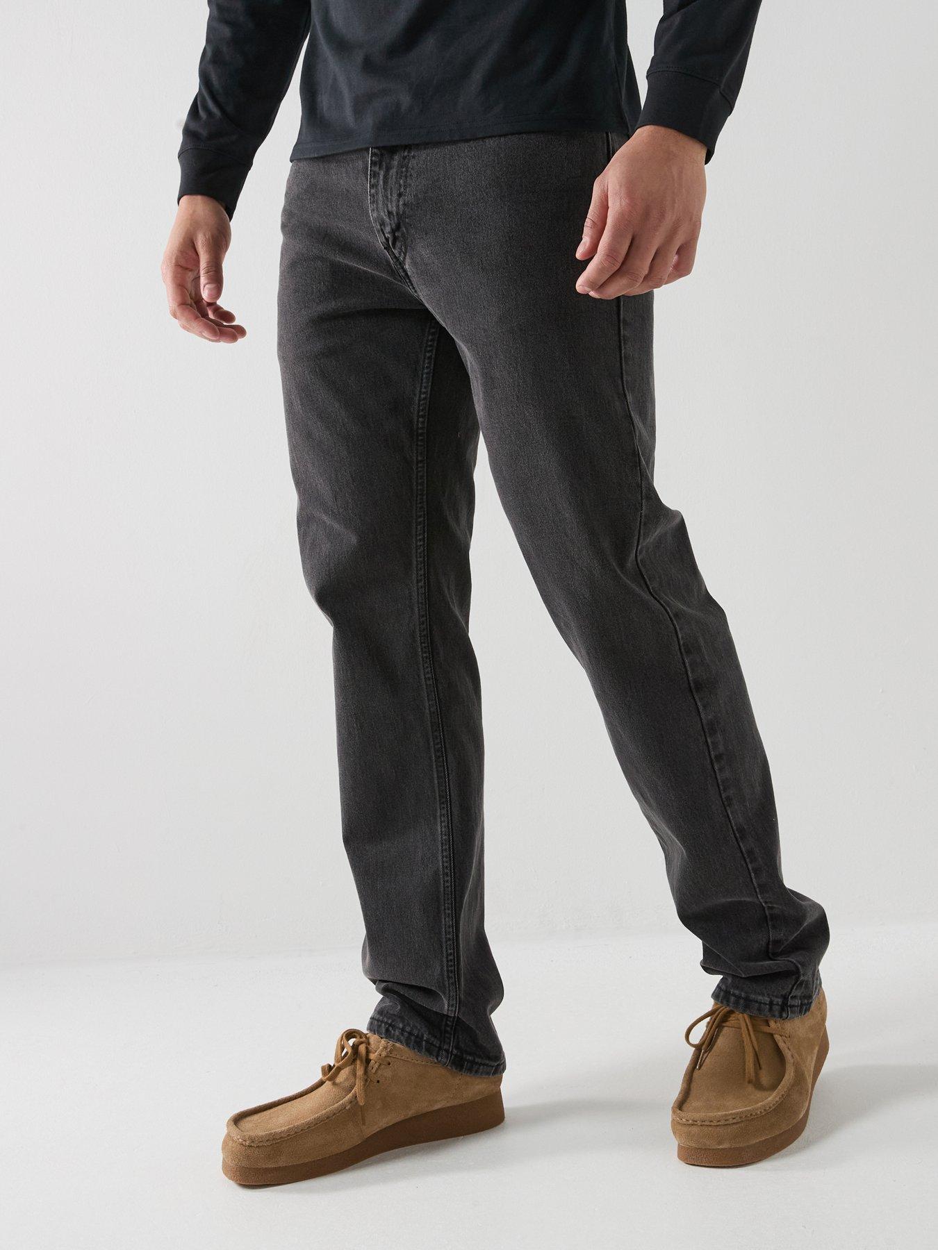 Image 1 of 5 of Levi's 505 Regular Fit Jeans - Fly On The Wall