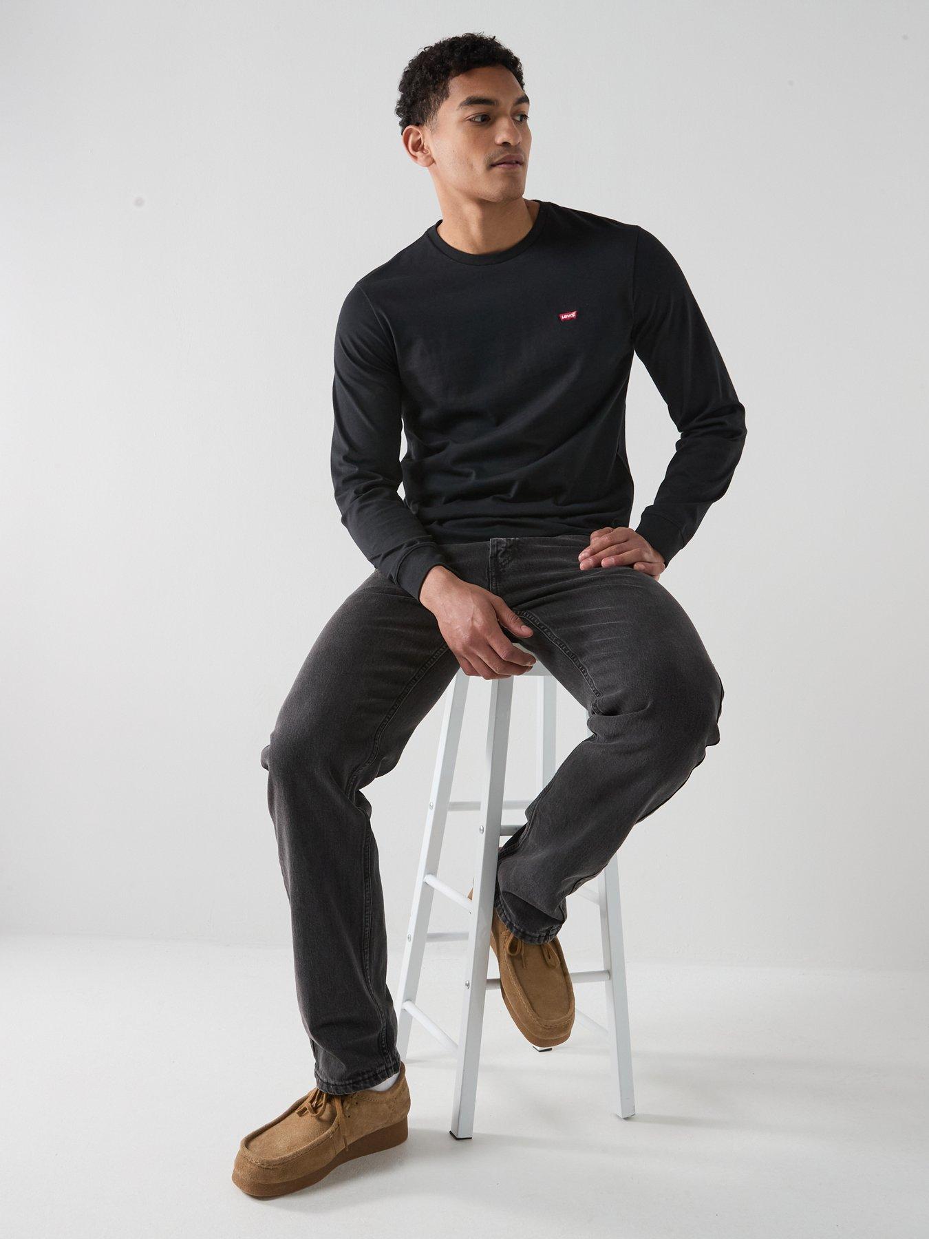 Image 5 of 5 of Levi's 505 Regular Fit Jeans - Fly On The Wall