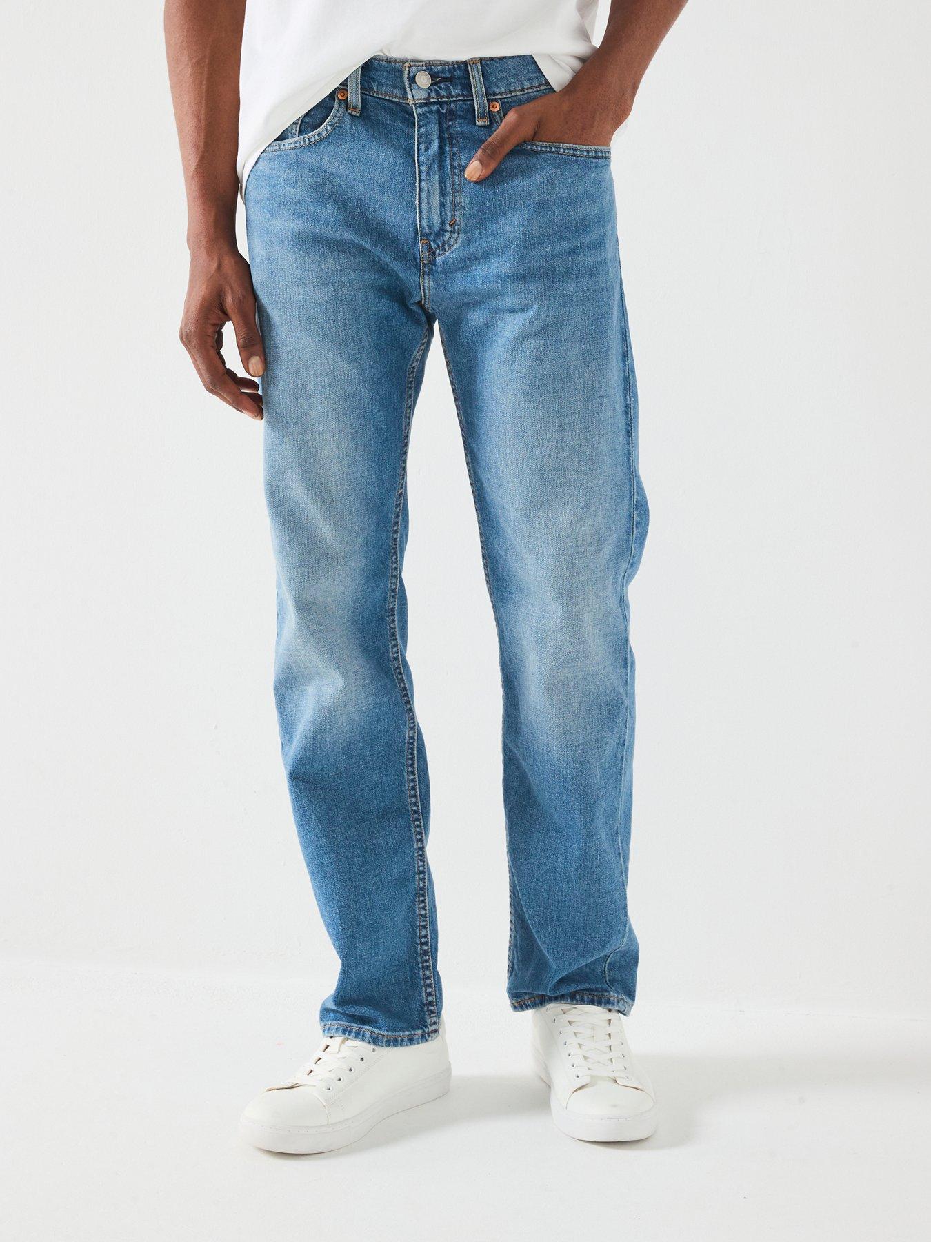 Levi's 505 Regular Fit Jeans - Hats Off - Light Blue