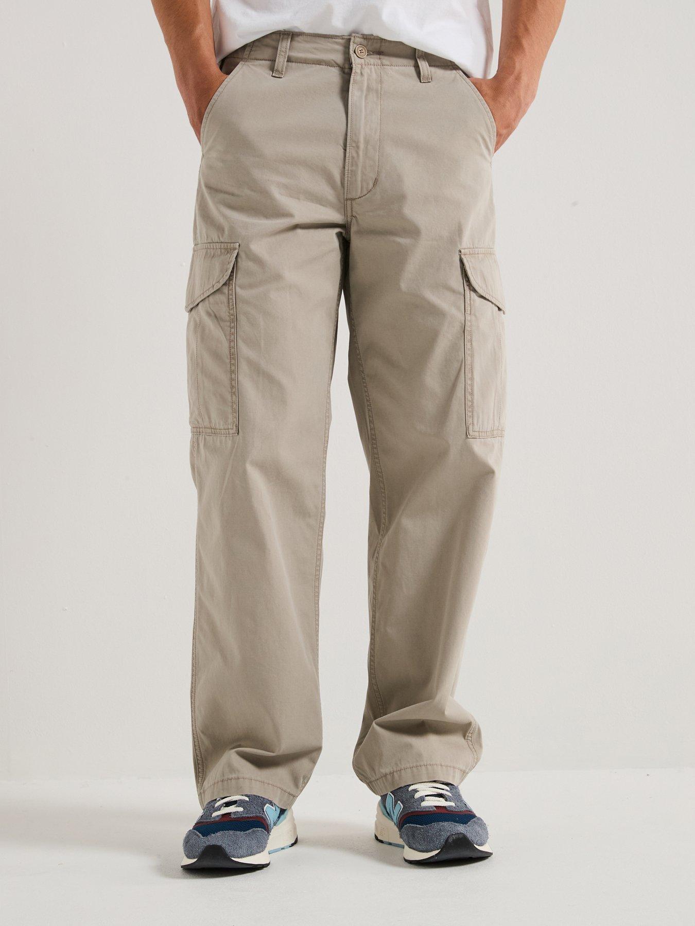 Levi's Levis Baggy Fit Cargo Trousers - Beige