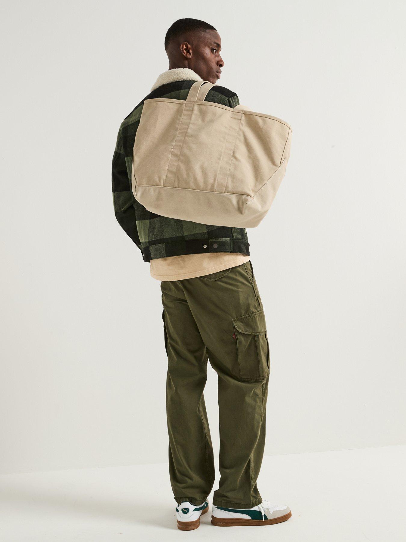 Image 6 of 6 of Levi's XX Baggy Fit Cargo Trousers- Brown - Green