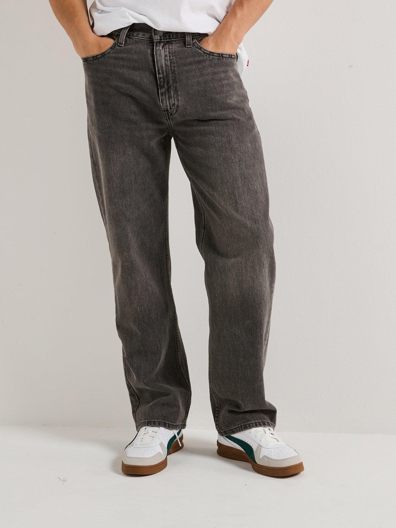 undefined 565 Loose Straight Fit Jeans - Cheers To That - Grey