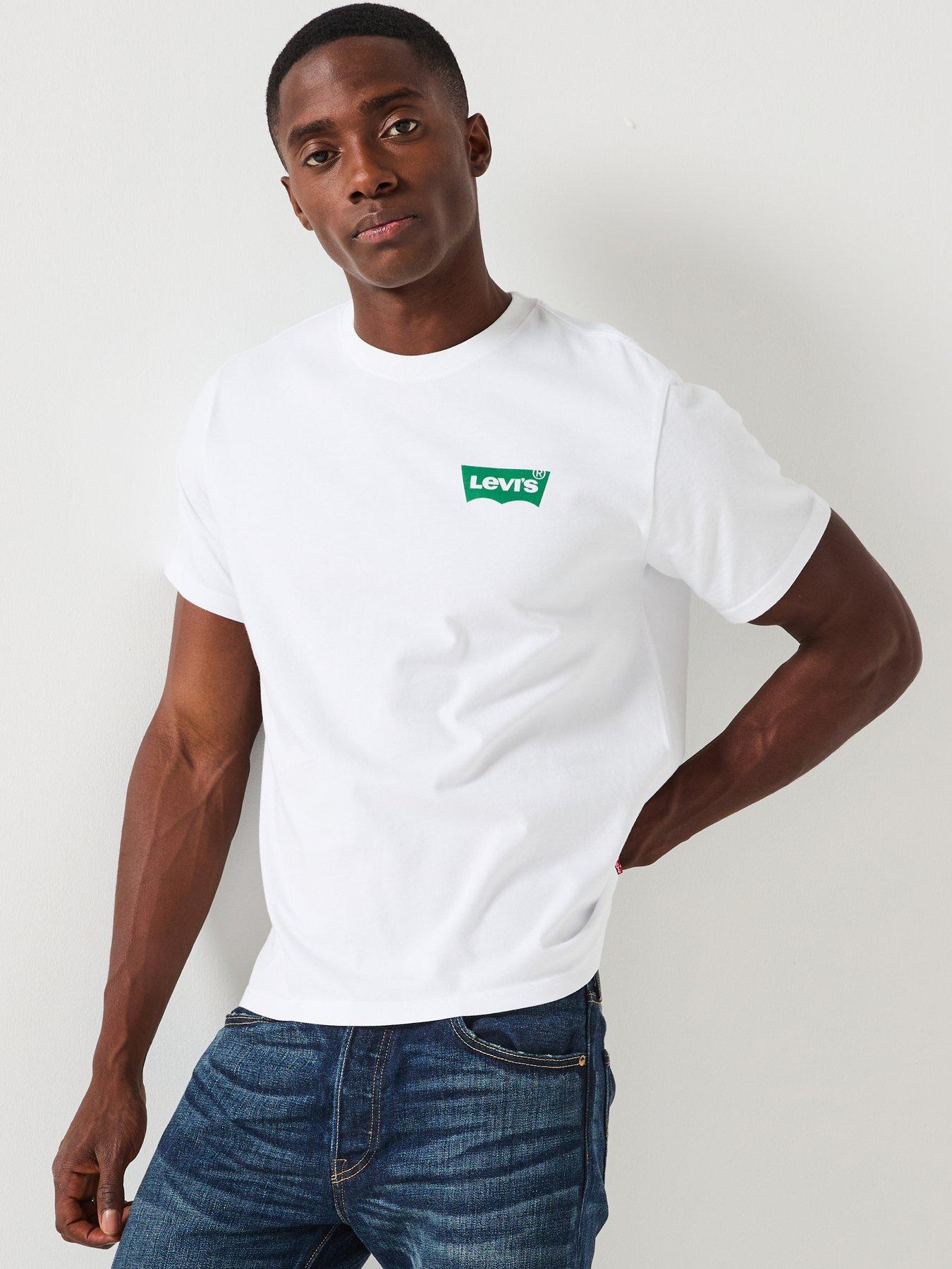 Levi's Levis Relaxed Fit Back Graphic T-Shirt - White