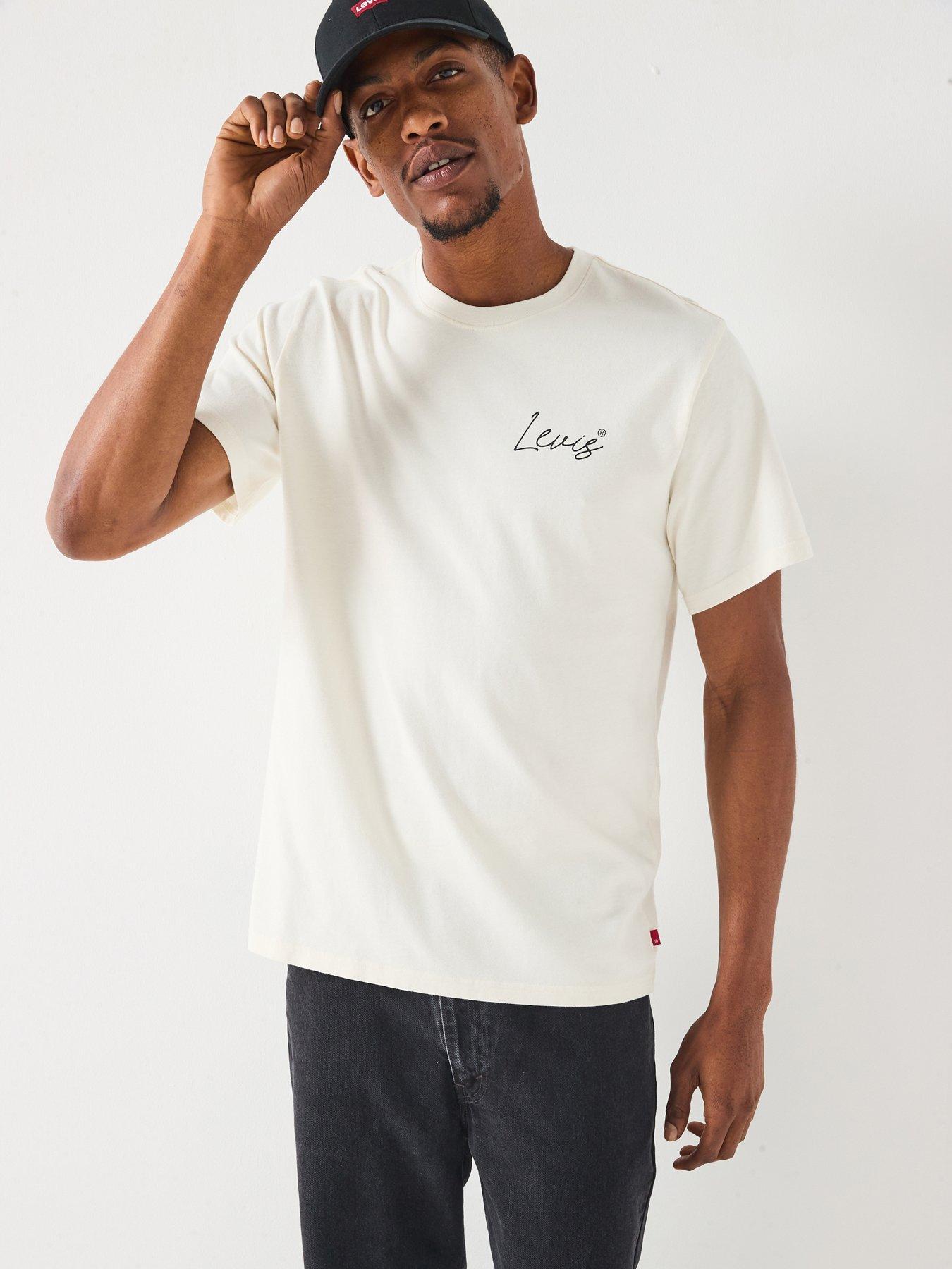 Levi's Levis Relaxed Fit Boombox Back Graphic T-Shirt - White