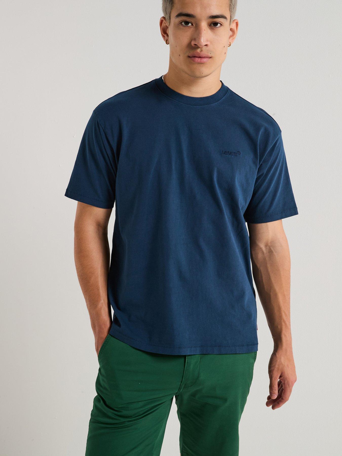 Levi's Red Tab Vintage Fit Short Sleeve T-Shirt, Navy, Size S, Men