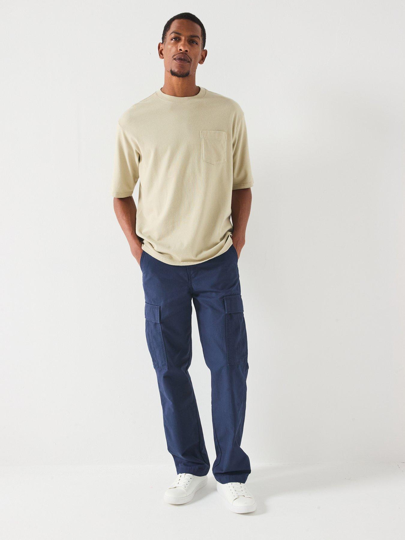 Image 3 of 6 of Levi's Short Sleeve Pocket T-Shirt- Beige