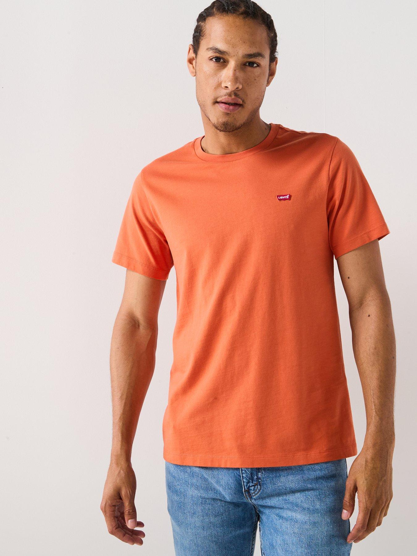 Levi's Original Housemark Logo Short Sleeve T-Shirt - Orange