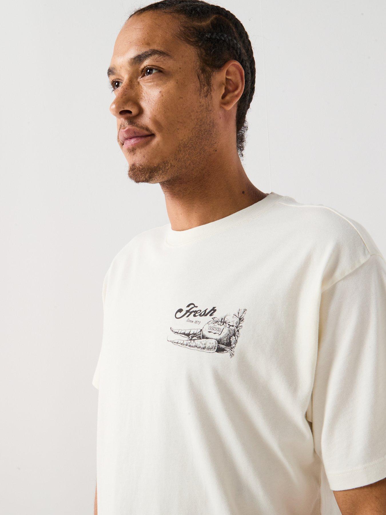 Image 5 of 6 of Levi's Vintage Fit Graphic Print Short Sleeve T-Shirt - White