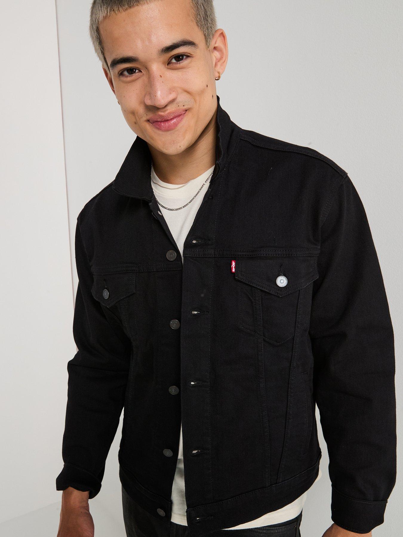 undefined Original Denim Trucker Jacket - Black