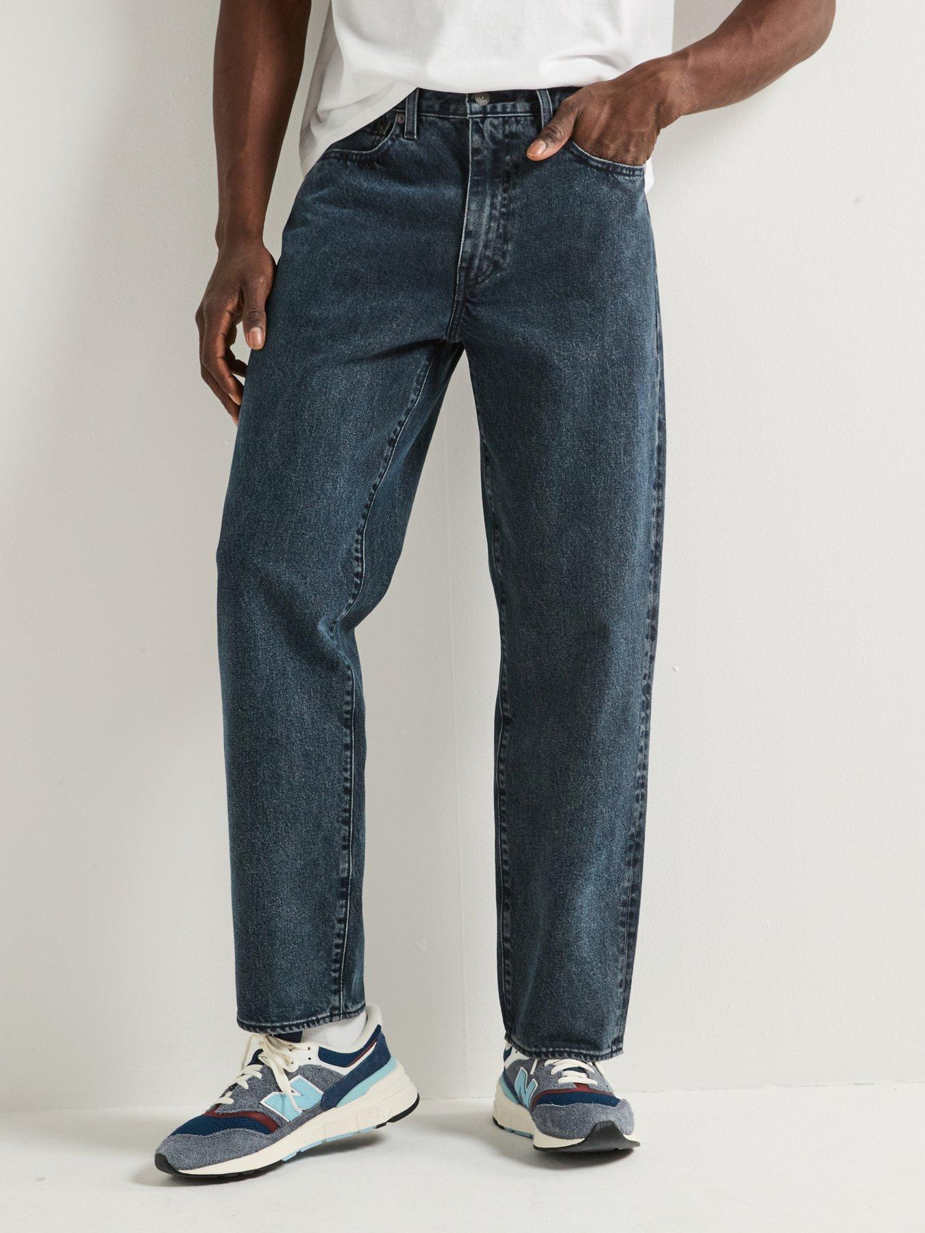 Levi's 568 Loose Straight Fit Jeans - The Midnight Blue Show - Dark Denim - Dark Blue
