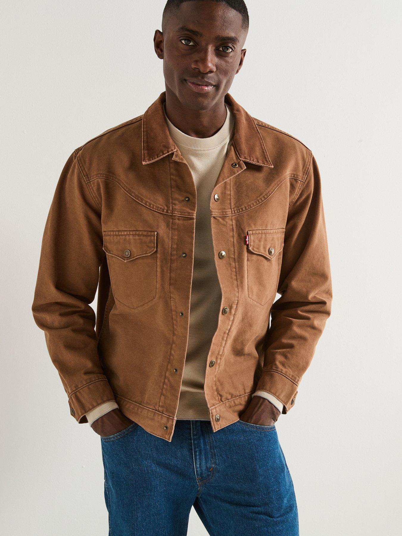 Levi's Western Shothorn Denim Trucker Jacket - Brown | Very